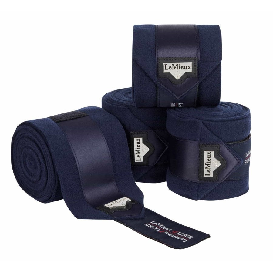 LeMieux Loire Satin Polo Bandages - Premium Horse Wraps for Show Jumping & Dressage - Protect Your Horse's Legs During Training & Competition