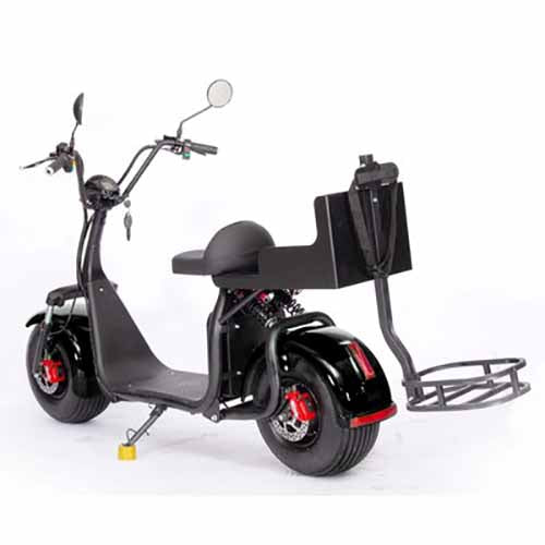 2000W 60V Electric Fat Tire Trike - 3 Wheel Scooter Moped Bike with Golf Rack, Similar to CityCoco Bike CT 3G - Perfect for Commuting, Golf Course Transport & Urban Adventure