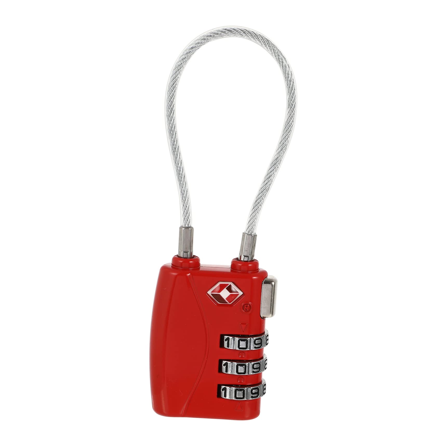 POPETPOP Outdoor Padlock - Waterproof & Heavy Duty Travel Luggage Lock with Key, TSA Approved for Suitcases, Backpacks & Bags - Perfect for Airports, Hotels & International Travel Security