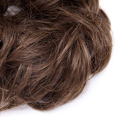 Messy Bun Hair Extension for Curly Hair - Clip-in Updo Hairpiece for Women | Perfect for Weddings, Parties & Everyday Styling
