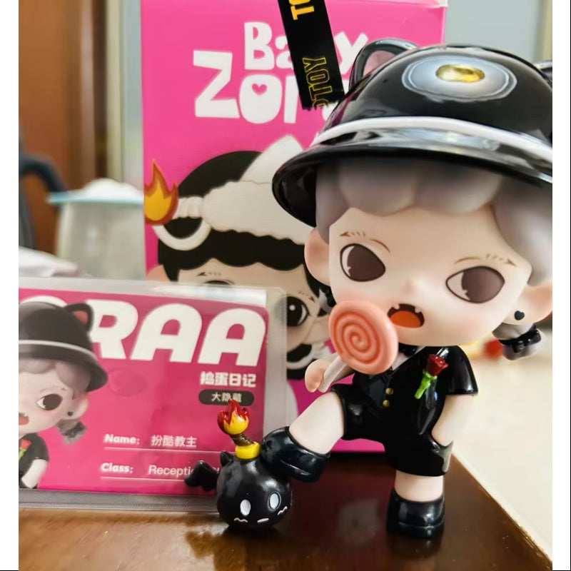 Baby Zoraa Naughty Diary Series - Super Secret The Godfather (1/288) Collectible Figure | Rare Anime Toy for Display & Gift Giving | Perfect for Anime Fans, Collectors, and Home Decor