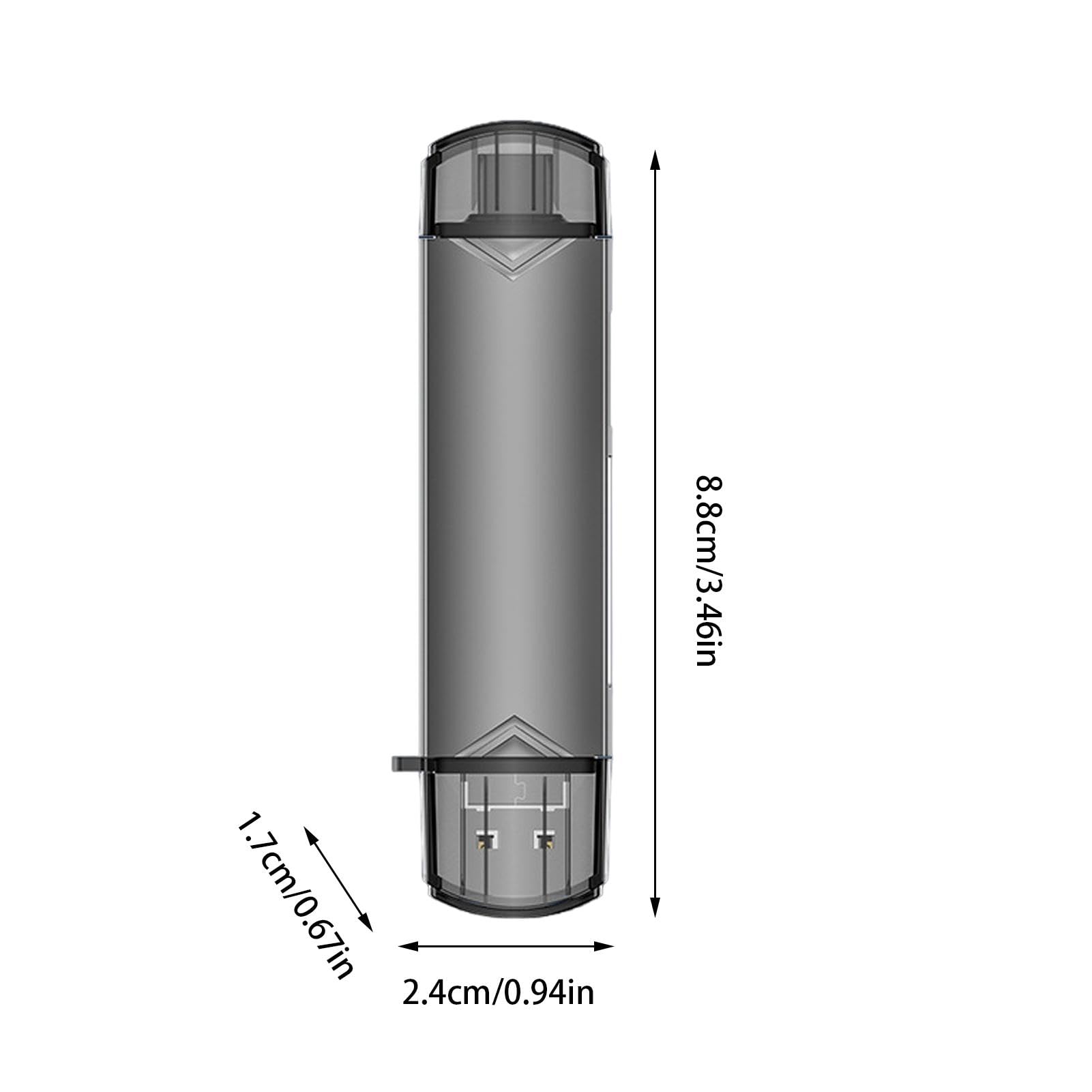 Multi-Port USB C Card Reader - High-Speed SD/TF Flash Memory Card Adapter for MacBook, iPad, Smartphones & Laptops | Perfect for Photo Transfer, Data Backup & Mobile Office Work