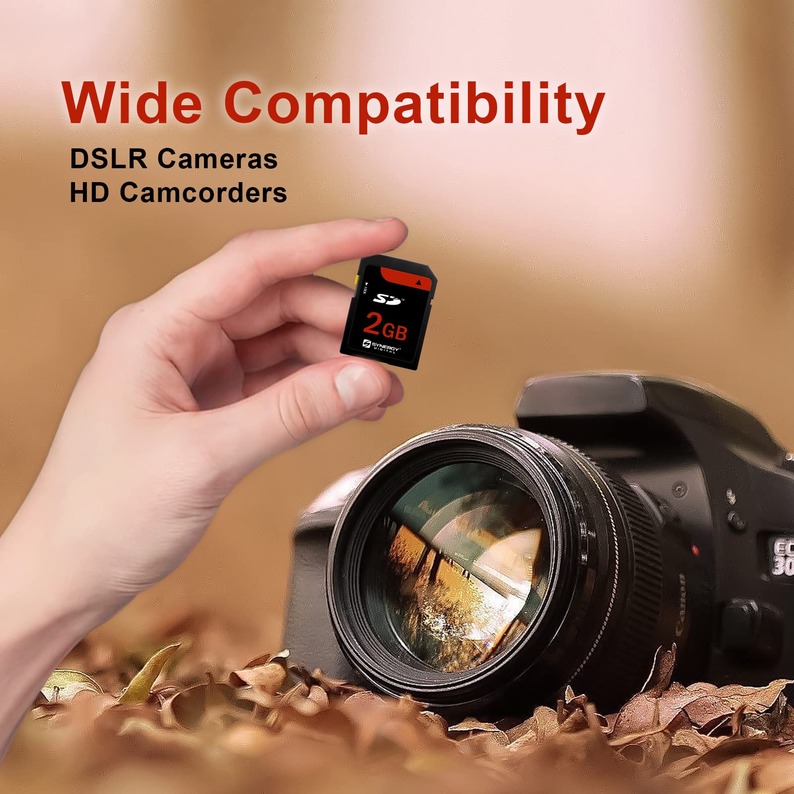 Canon XH-A1 Camcorder 2GB SD Memory Card - Secure Digital Storage for HD Video Recording | Perfect for Vlogging, Documentary Filming & Professional Videography