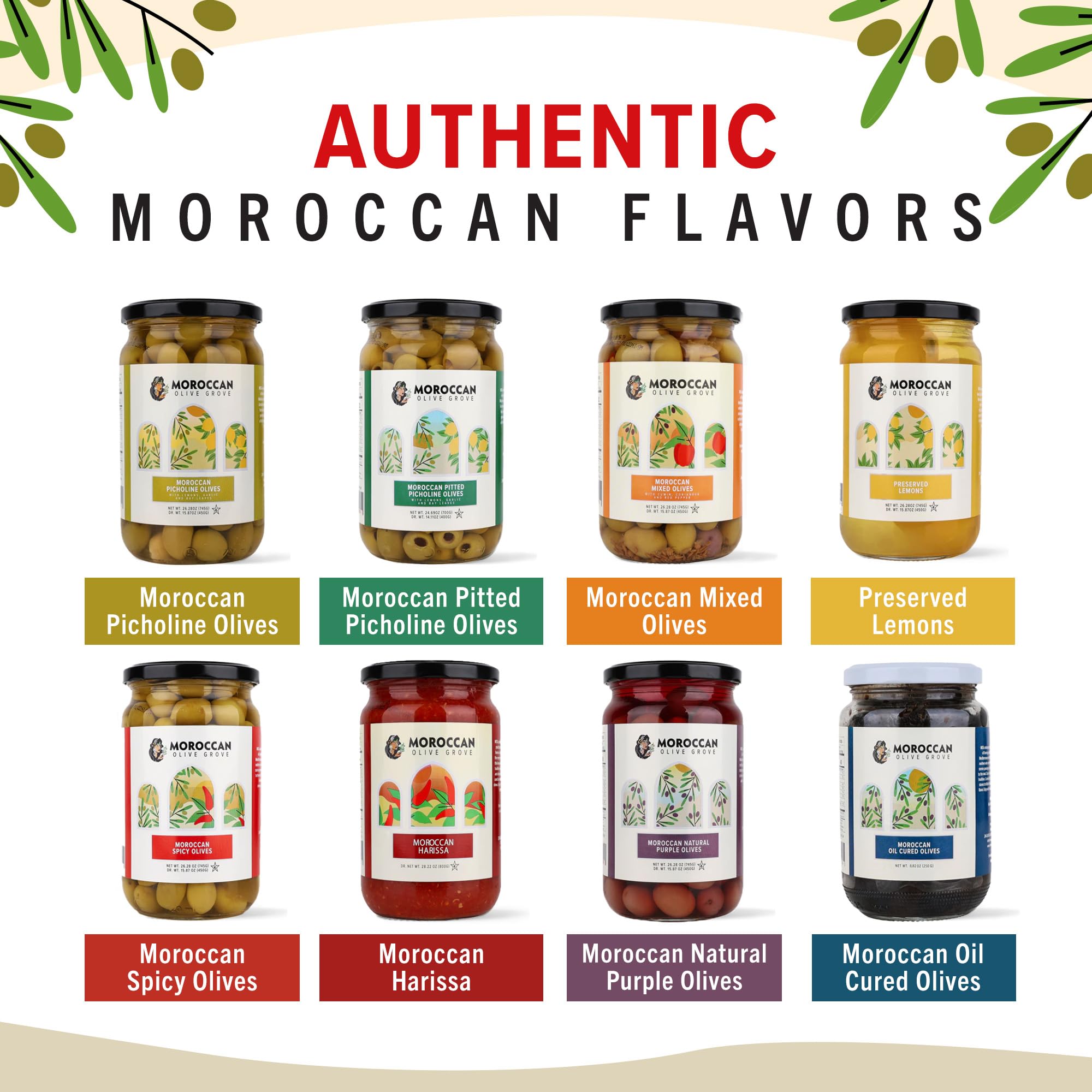 Premium Picholine Pitted Green Olives from Moroccan Olive Grove - Handpicked Gourmet Olives, Traditionally Cured, Natural Flavor Enhancer (2-Pack, 700g/Jar) - Perfect for Charcuterie Boards, Mediterranean Recipes & Healthy Snacking