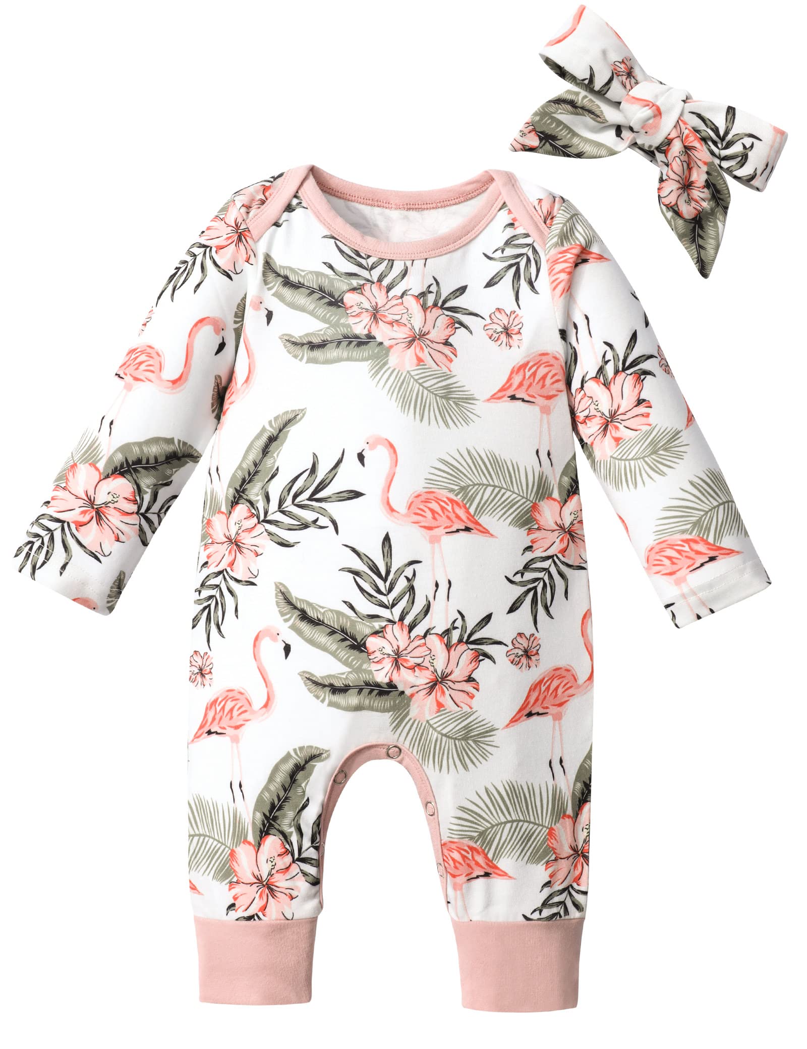 Newborn Baby Girl Clothes - Soft Cotton Romper Onesie Outfit | Cute Infant Jumpsuits for 0-3 Months | Perfect for Photo Shoots, Playtime & Special Occasions