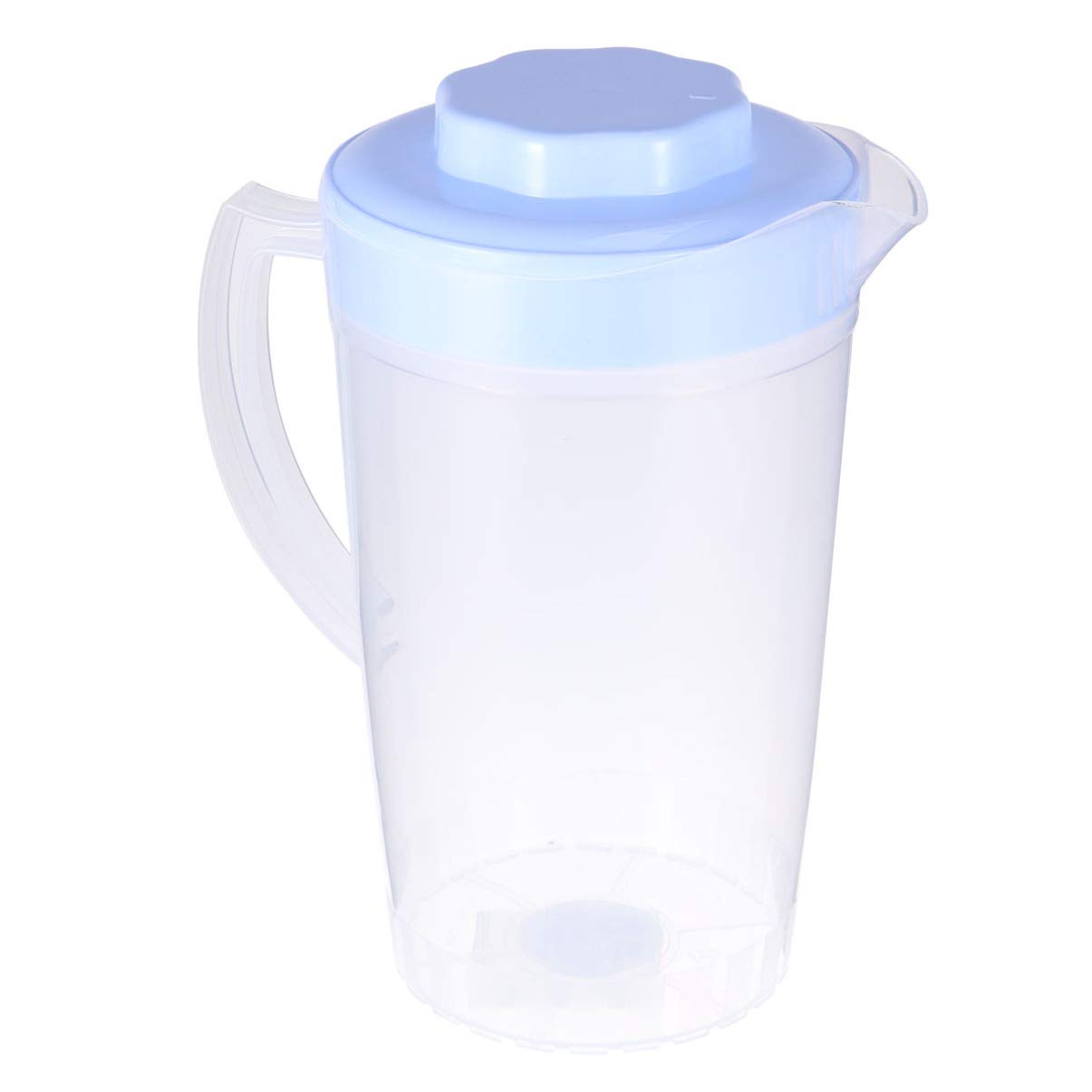 DOITOOL 2L Large Plastic Mixing Pitcher with Lid - Camping Kettle, Cold Beverage Carafe, Iced Tea & Coffee Water Jug for Hot & Cold Drinks - Perfect for Outdoor, Picnics, Parties & Home Use