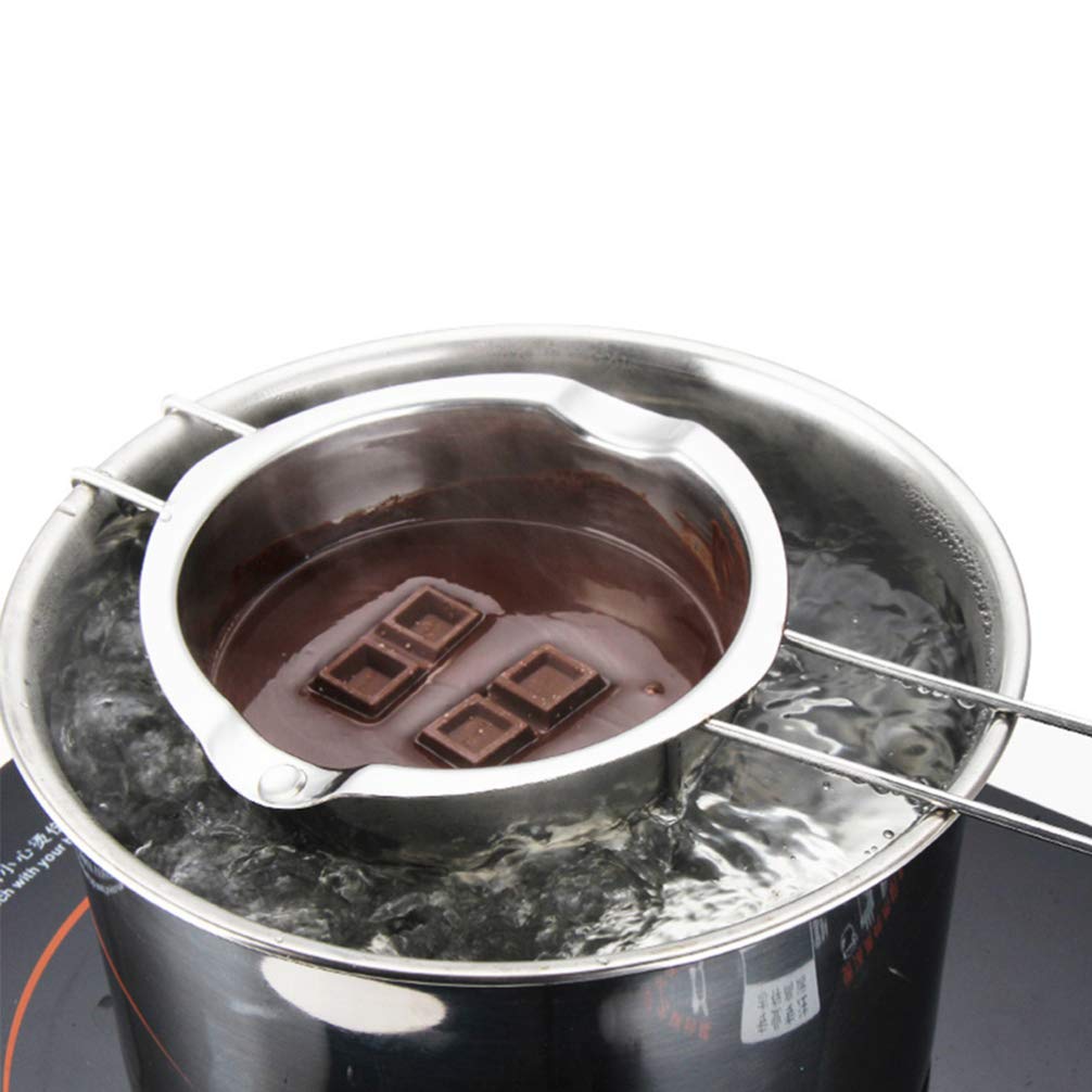DOITOOL Stainless Steel Double Boiler Pot - Chocolate Melting Pot, Candle Making Kit, Cheese & Milk Warmer - Perfect for DIY Candles, Chocolate Melting, Candy Making & Kitchen Use