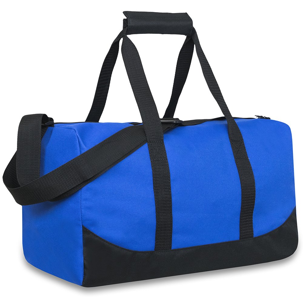 30L 17 Inch Canvas Duffle Bag for Travel - Water-Resistant Weekender Overnight Carry On Shoulder Bag for Men & Women (Blue) | Perfect for Gym, Weekend Getaways & Business Trips