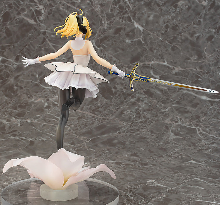 Fate Grand Order Saber Lily Altria Pendragon 1/7 Scale Figure - Aquamarine Collectible Anime Statue for Display & Gaming Room Decor