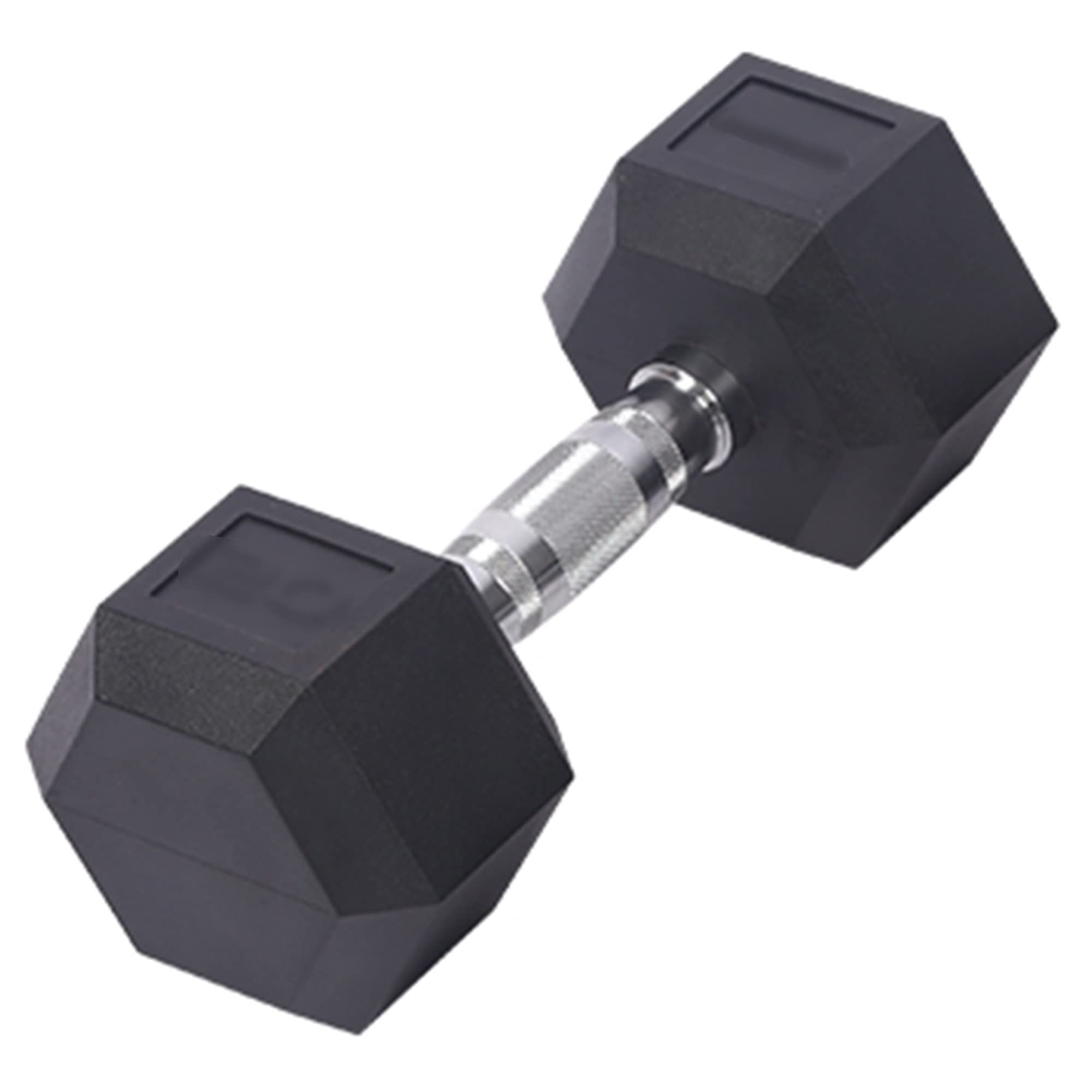 Hex Dumbbells - Solid Steel Hand Weights with Metal Handle for Strength Training, Full Body Workout, Home Gym & Weight Loss | Multi-Select Weight Sizes (5-50 lbs) | Perfect for CrossFit, HIIT & Home Fitness Routines
