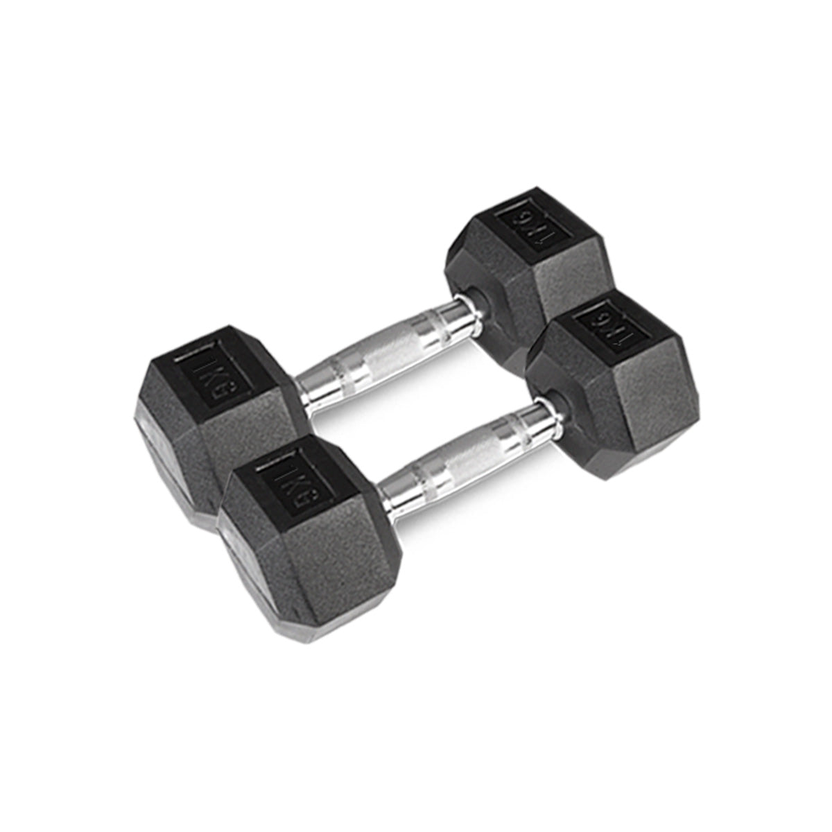 CORTEX Hex Dumbbell Set 1kg to 3kg for Home Gym, Strength Training & Fitness Workouts