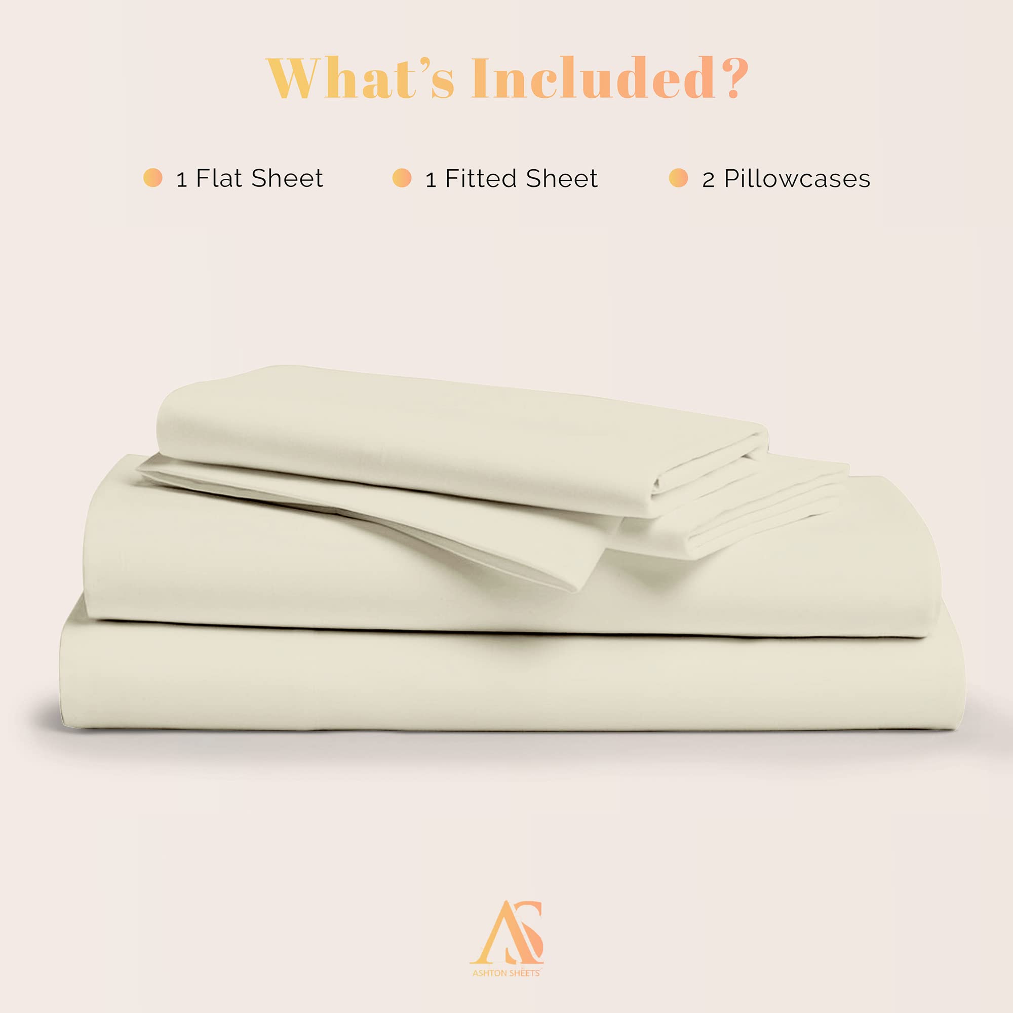 800 Thread Count 100% Egyptian Cotton California King Sheet Set - 4 PC Premium Cooling Sateen Bed Sheets for Luxurious Comfort | Perfect for Hot Sleepers & Master Bedrooms