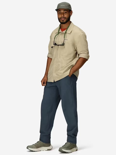 Marmot AirExchange UPF40 Sun Protection Overshirt for Men - Lightweight Hiking & Outdoor Travel Shirt