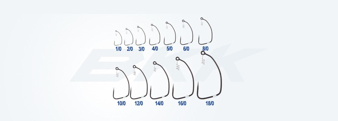 BKK Titan Worm Fishing Hooks - Sharp & Durable Saltwater & Freshwater Hooks for Bass, Trout, and Walleye - Perfect for Soft Plastic Worms, Lizards, and Creature Baits