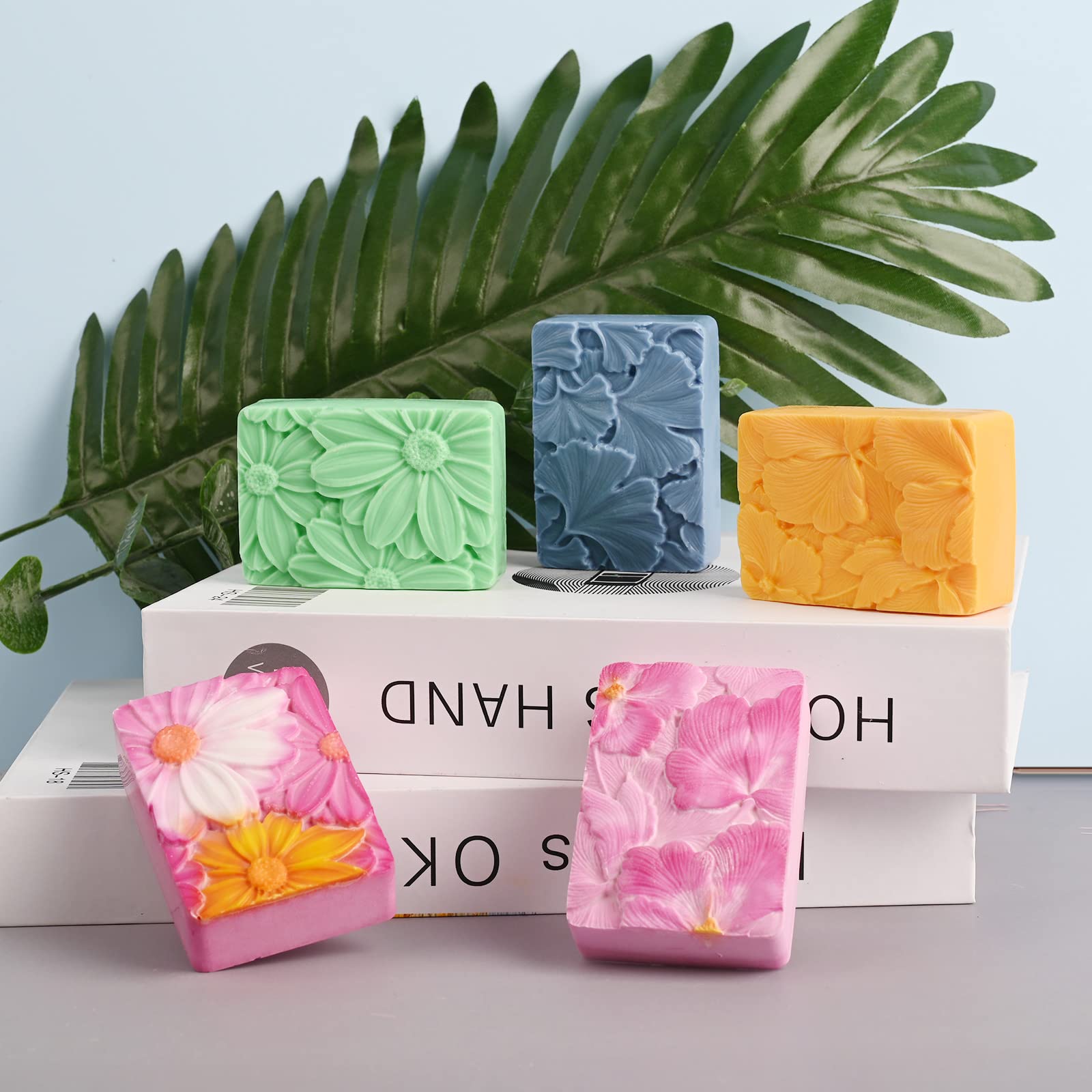 3D Flower Silicone Molds for Soap, Chocolate & DIY Crafts - Home Decor & Gifts