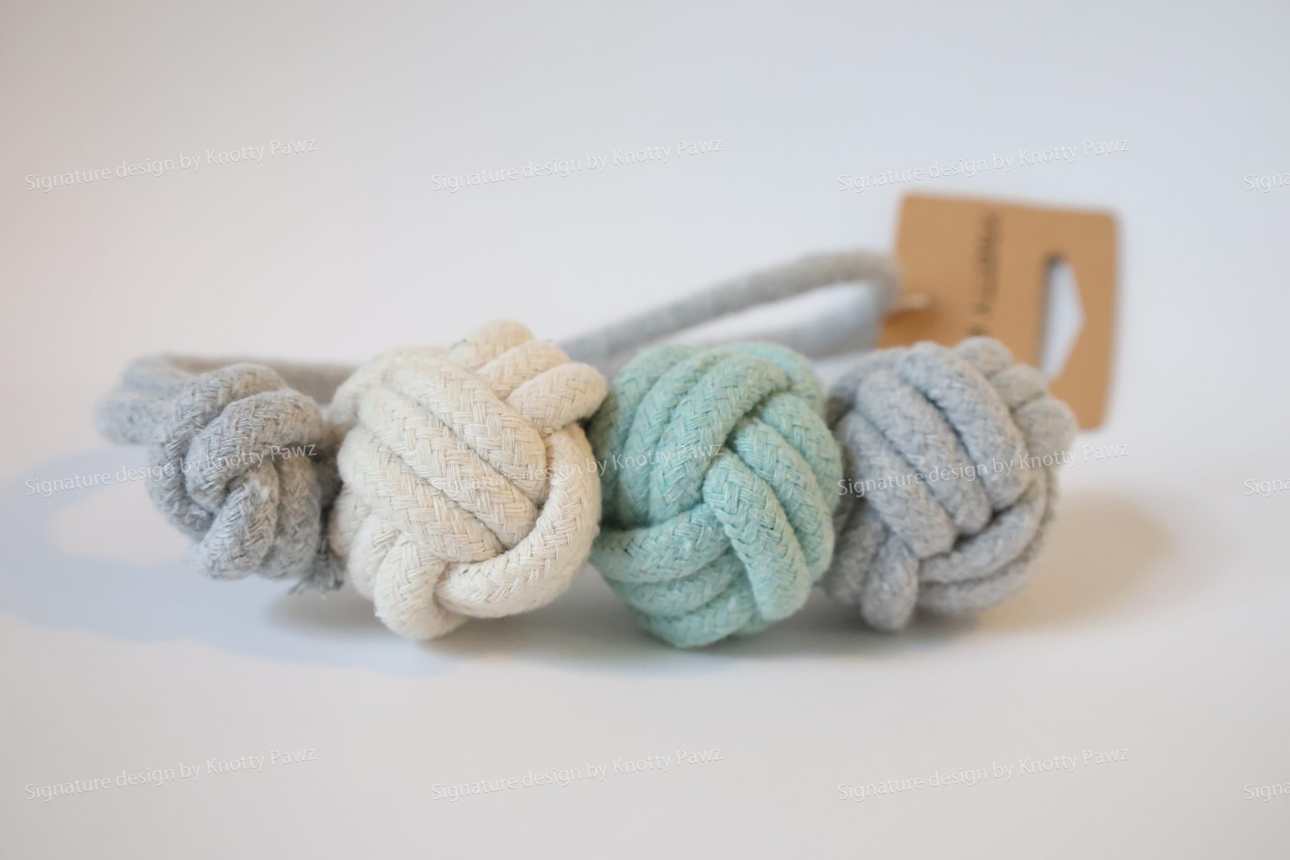 **Mint Ice Cream Rope Balls Puppy Tug Toy – Handmade Dog Chew Toys for Small Dogs, Durable Tug-of-War Rope Ball – Perfect Puppy Gift & Eco-Friendly Pet Toy – Great for Playtime, Training & Bonding**