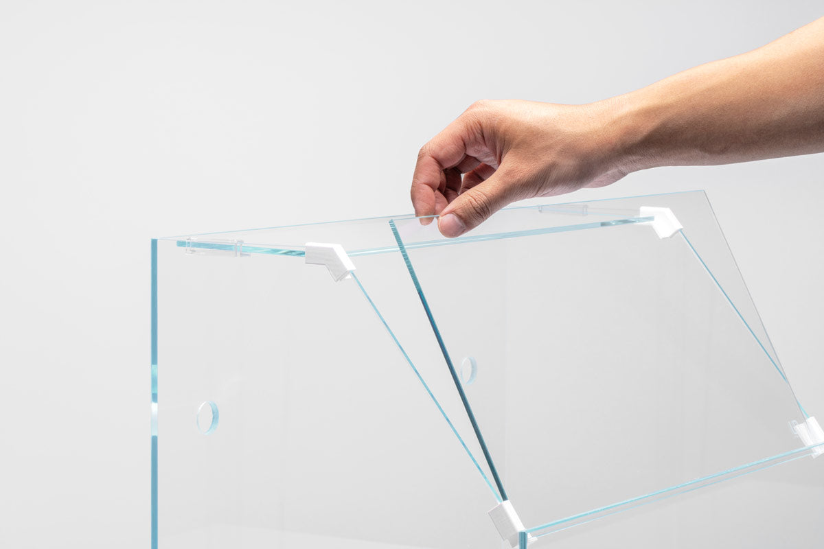 Premium UNS Paludarium Tank Enclosure Kit - Complete Terrarium Setup for Reptiles & Amphibians - Perfect for Vivarium, Bioactive Habitat & Planted Aquascaping Displays