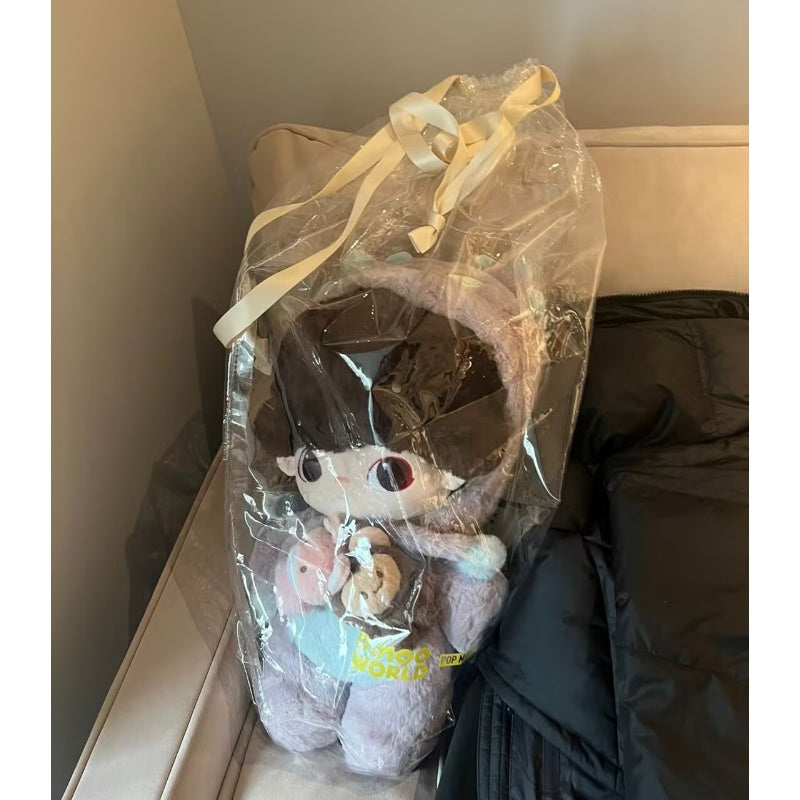 DIMOO Plush Stuffed Animal Toy - Cute Dating Cotton Doll for Kids, Gifts, and Collectors | Perfect for Valentine's Day, Birthday Presents, and Home Decor