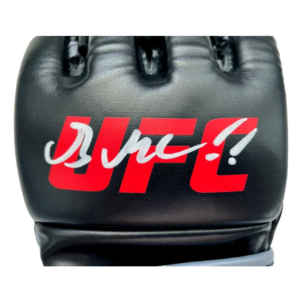Brandon Moreno Autographed UFC Gloves - Official Signed MMA Collectible with JSA COA - Perfect for UFC Fans & Sports Memorabilia Collections