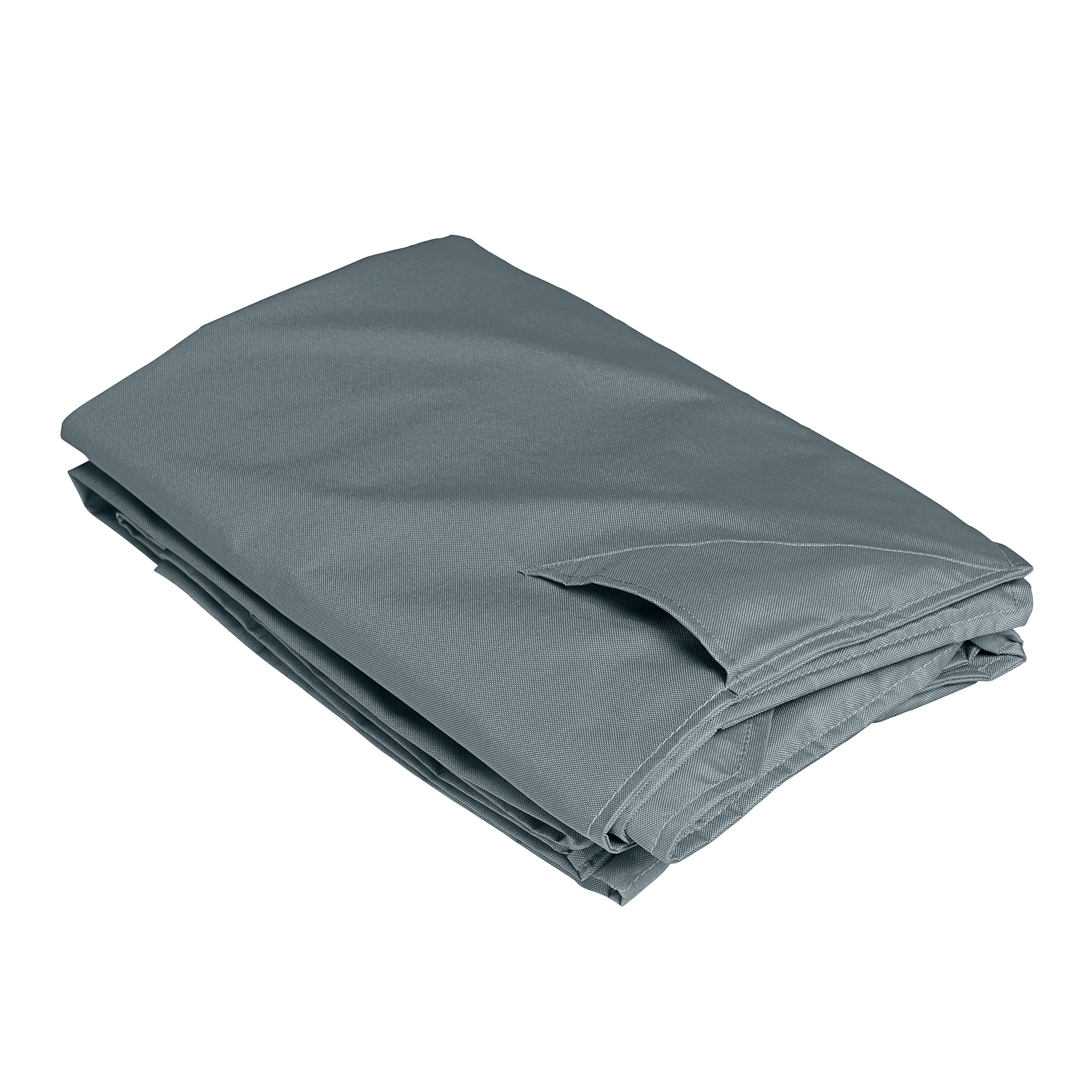 Storigami Water-Resistant 104 Inch Right-Facing Sectional Lounge Set Cover - Monument Grey | Easy Fold Patio Furniture Cover for Outdoor Sofa Protection | Weatherproof, Durable & UV Resistant for Deck, Backyard, and Poolside Use