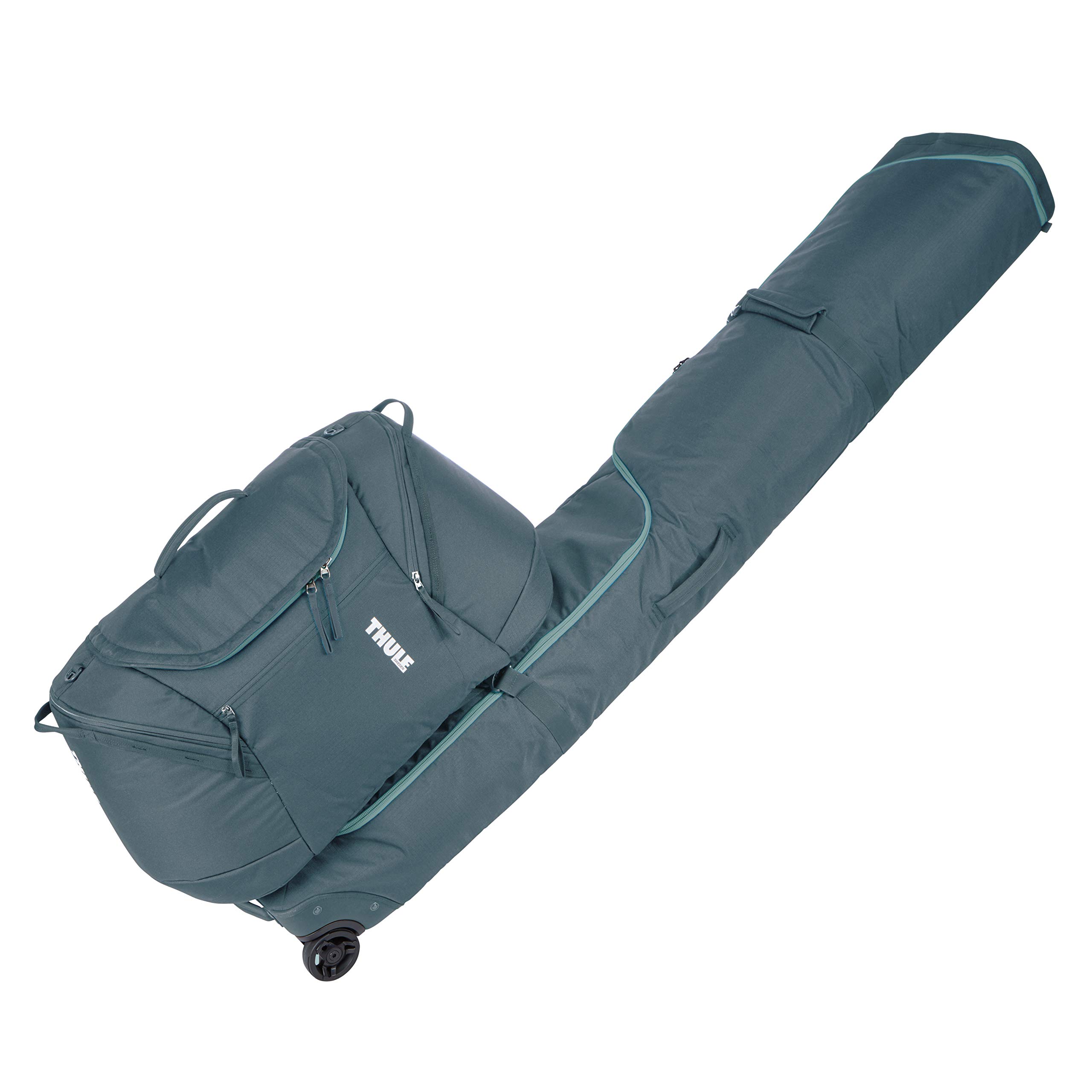 Thule RoundTrip Ski Bag - Durable Travel Ski Bag for Airplane & Car - Perfect for Ski Trips & Winter Vacations