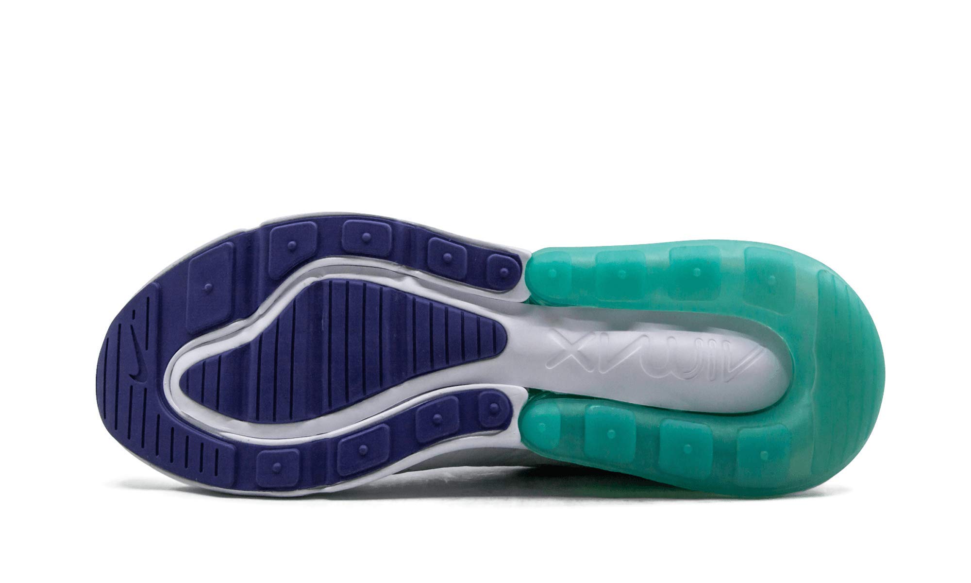 Nike Air Max 270 Men's Running Shoes - White/Hyper Jade - Lightweight Cushioned Sneakers for Jogging, Gym Workouts & Casual Wear