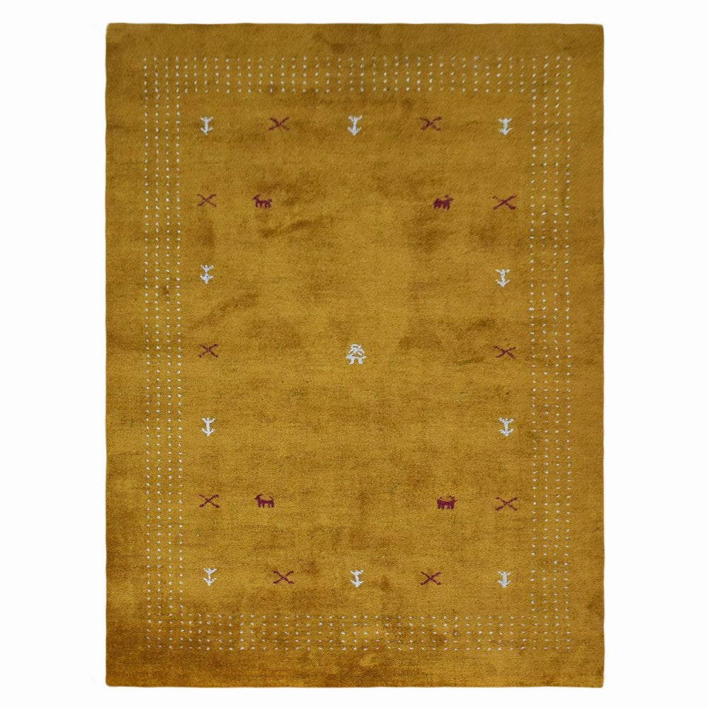 Authentic Dublin Hand Knotted Wool Rug - Traditional Irish Design for Living Room, Bedroom & Office Decor