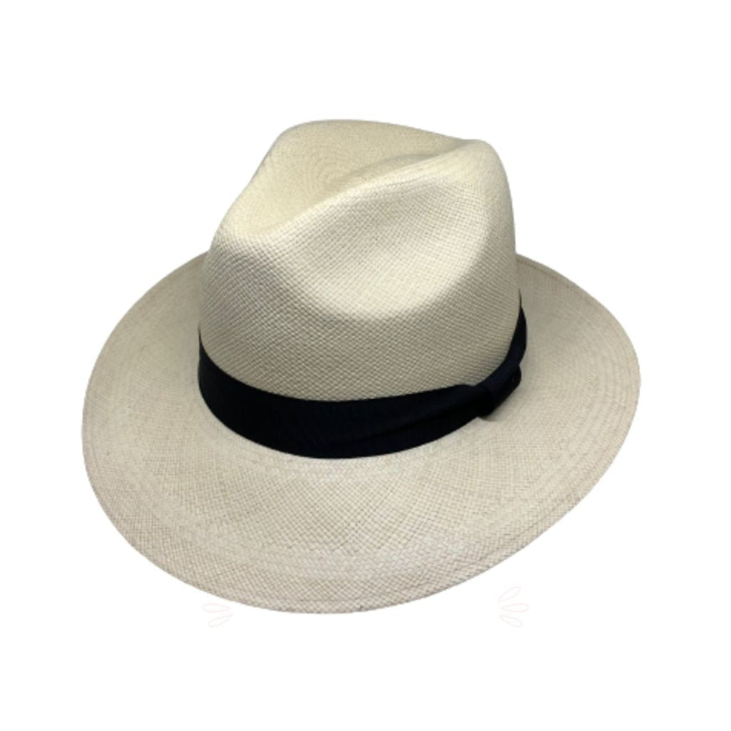 Original Classic Panama Hat - Natural Straw Fedora for Men & Women - Perfect for Beach, Summer Outfits & Outdoor Events