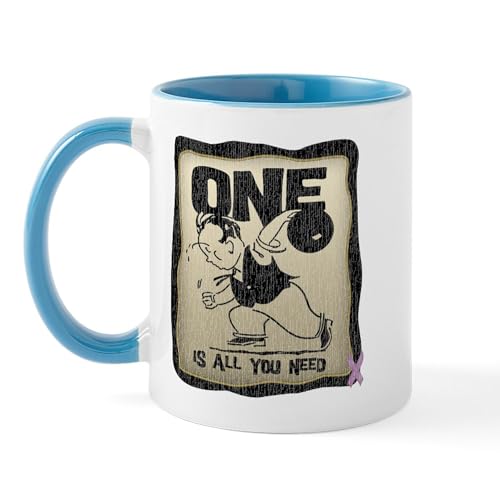 White/Blue Inside - All You Need (Bowling) Mug