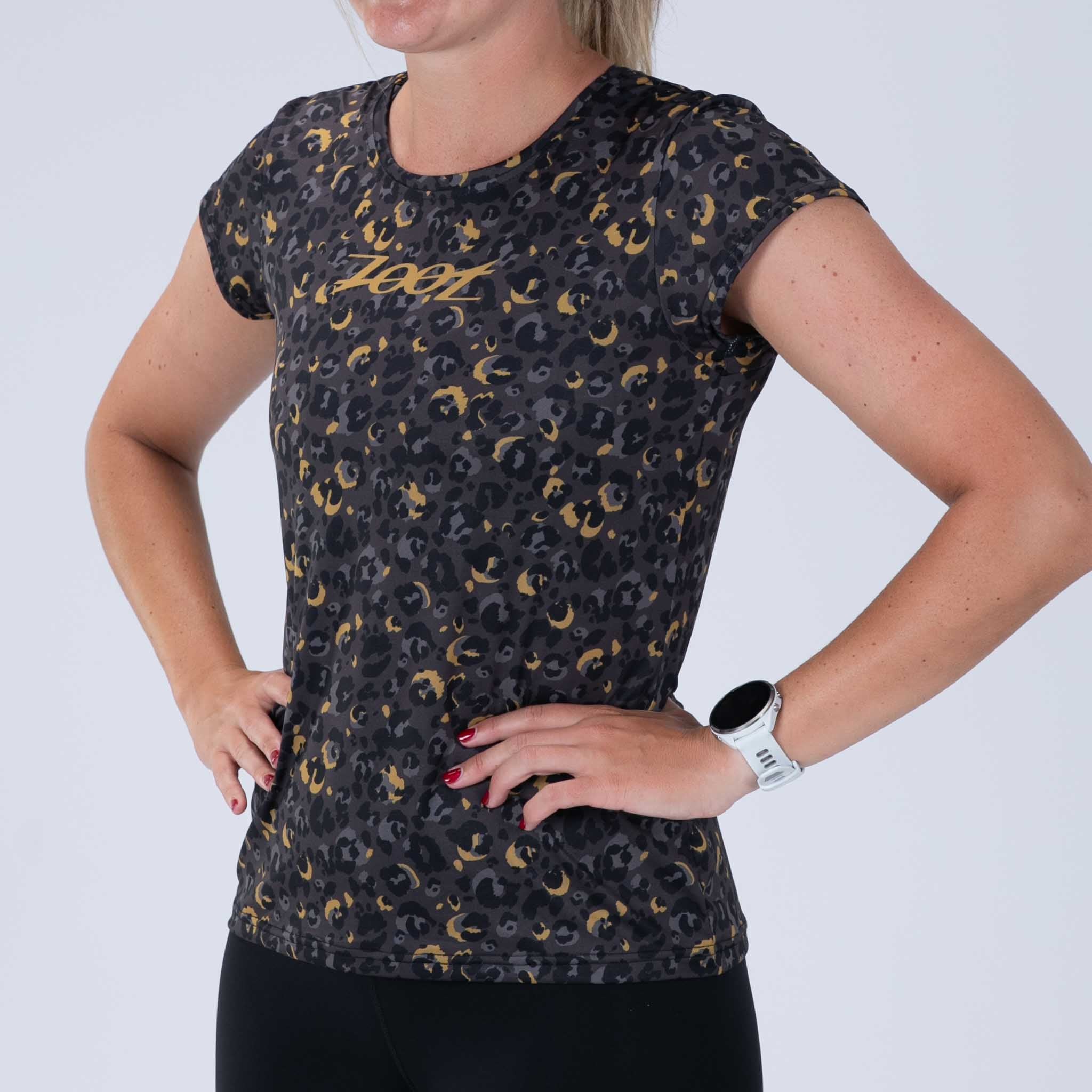 Women's Limited Run Cheetah Print T-Shirt - Soft & Stylish Casual Tee for Everyday Wear, Gym, and Outdoor Activities