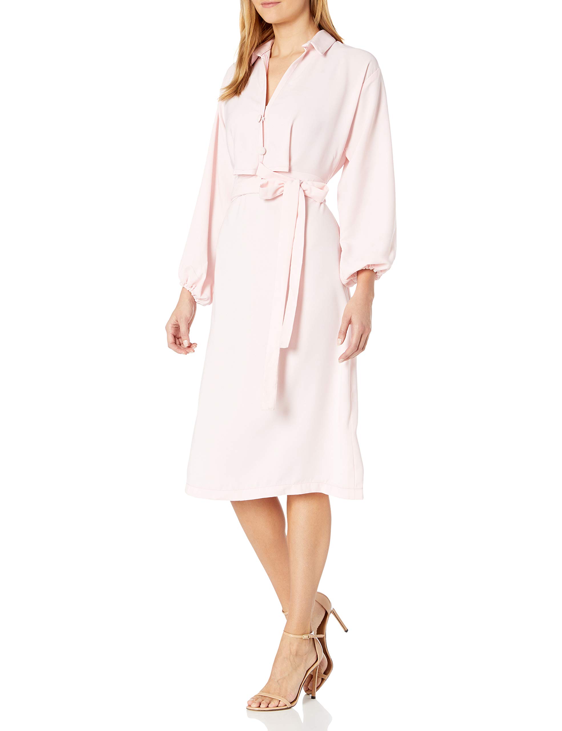 Maisalo Women's Viva Wrap Top A-line Midi Dress - Flattering Summer Casual Dress for Women, Perfect for Beach, Vacation & Date Night Outfits | Lightweight & Comfortable Wrap Dress