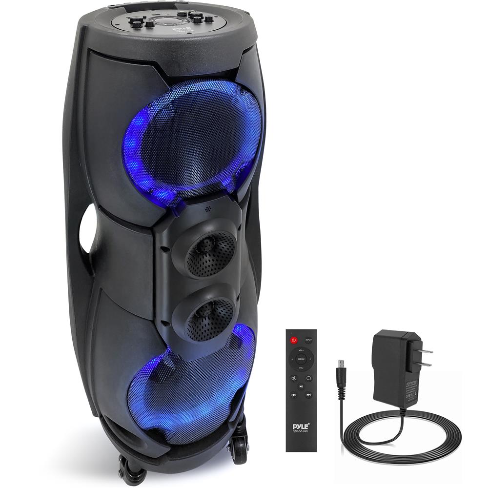 2 Channel Portable Wireless PA System with Bluetooth - Compact & Powerful for Outdoor Events, Parties, and Public Speaking
