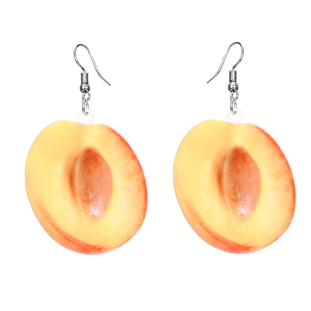 LCSD LovelyPeach Grape Banana Fruit Hair Clips for Women - Summer Beach Vacation Accessories, Perfect for Pool Party, Wedding, and Everyday Fashion