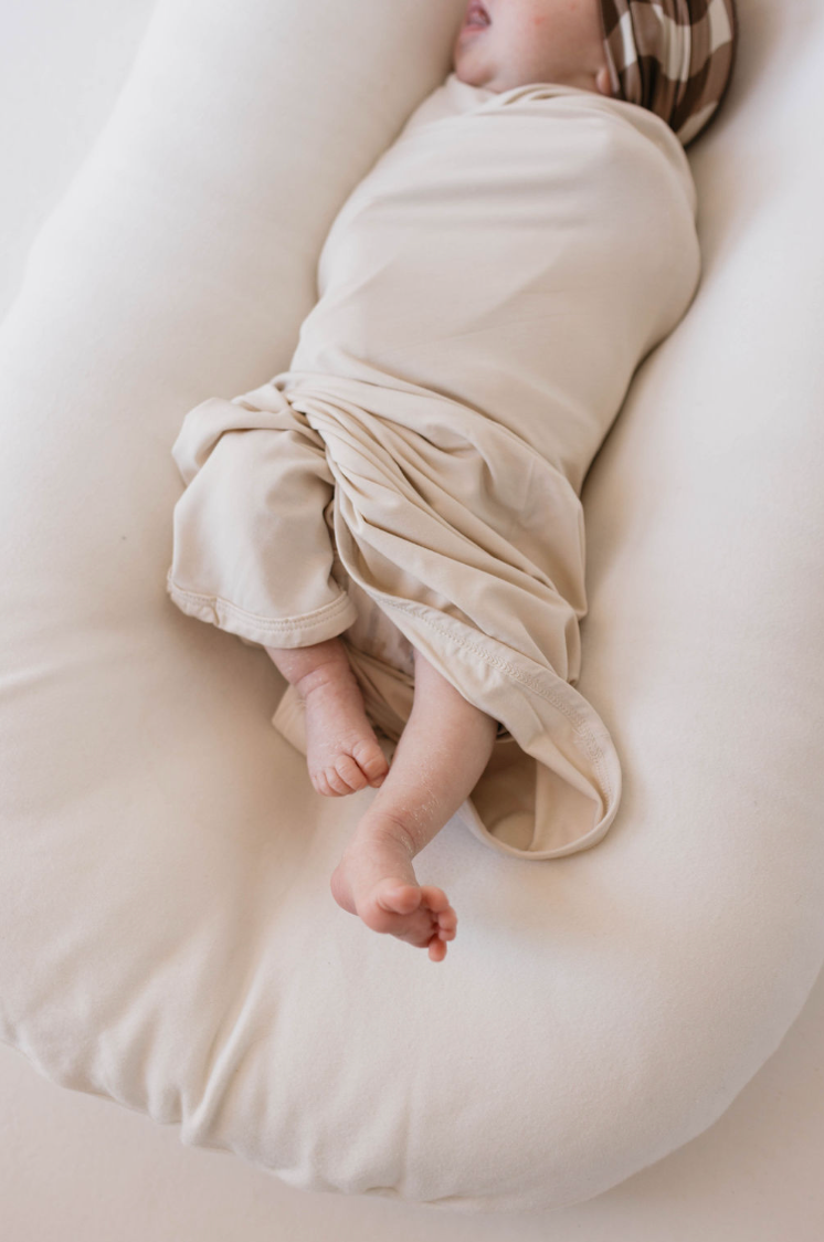Organic Bamboo Baby Swaddle Blanket | Soft & Breathable | Perfect for Newborns & Infants | Ideal for Swaddling, Nursing & Stroller Use
