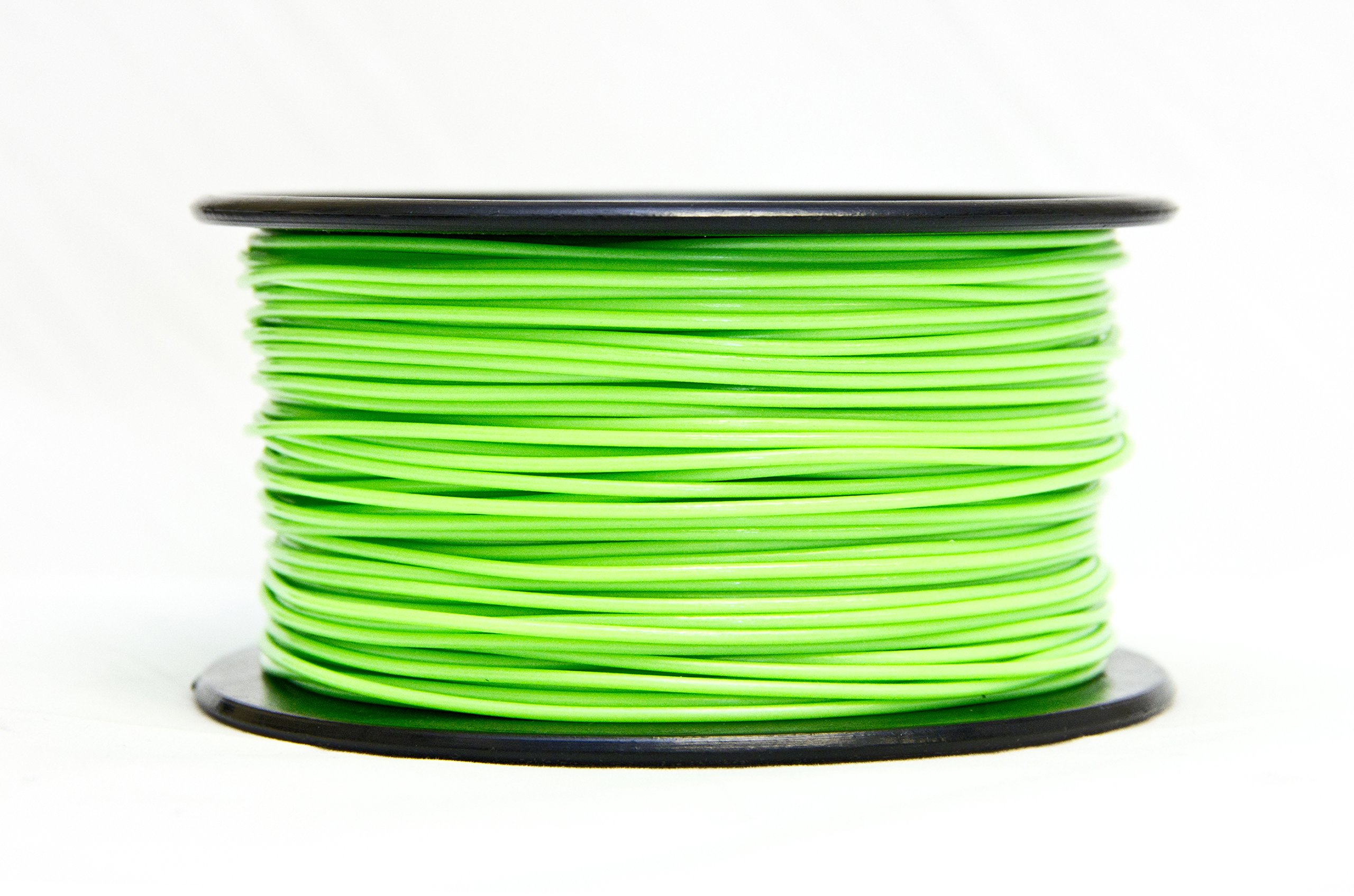 MG Chemicals ABS 3D Printer Filament - 3.0mm Diameter, 0.5kg (1.1lb) Spool, Vibrant Green - Perfect for 3D Printing Projects, Prototyping & DIY Crafts