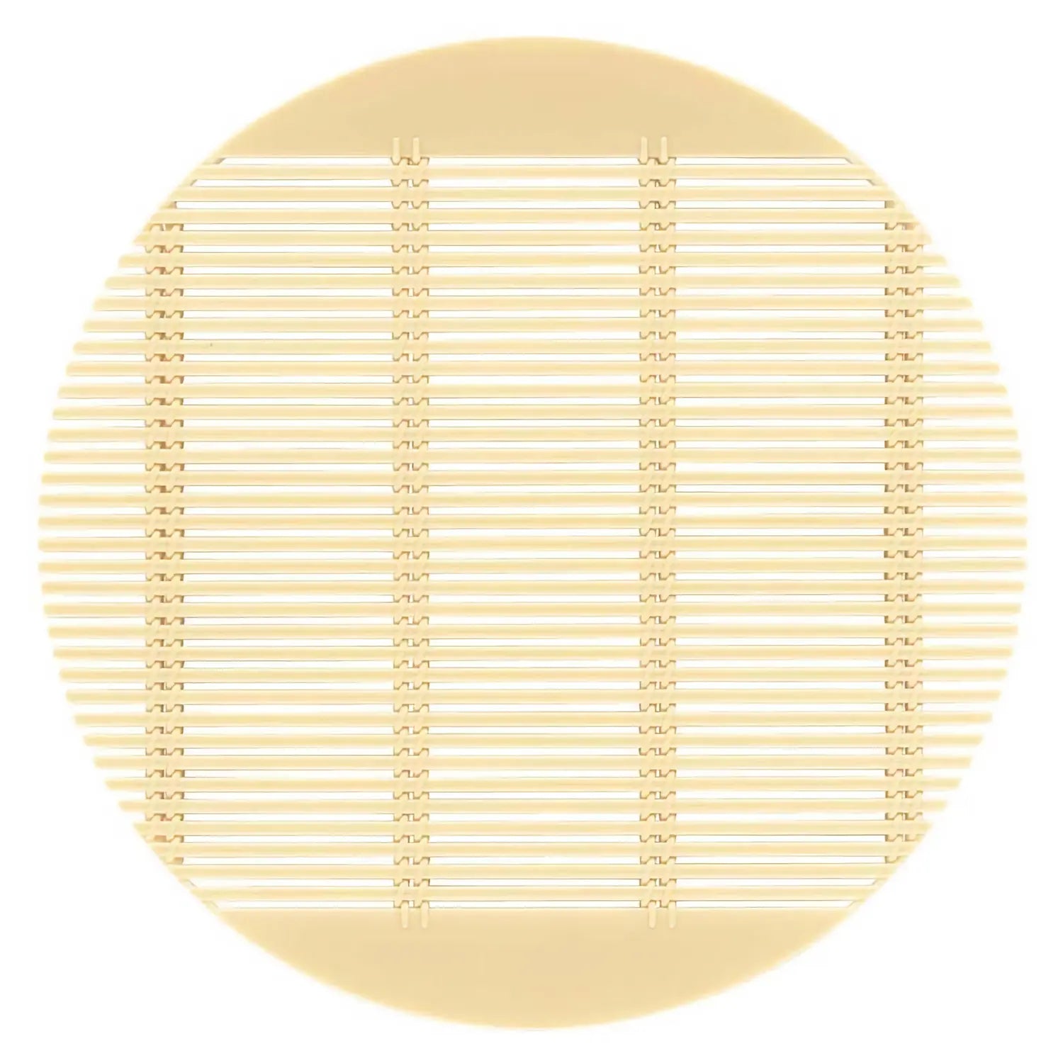 Premium Japanese Fukui Craft Polypropylene Round Sudare Mat - Breathable & Durable for Indoor/Outdoor Use - Perfect for Patio, Garden, and Home Decor