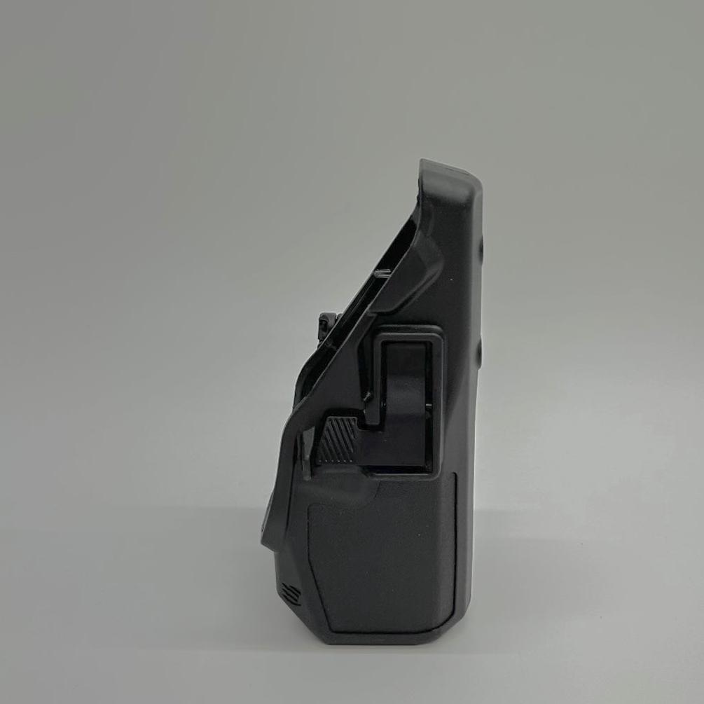 BlackHawk Taser 7 Right Hand Holster - Tactical Black (44HT03BKR) for Law Enforcement & Personal Protection | Perfect for Duty Belts & Concealed Carry