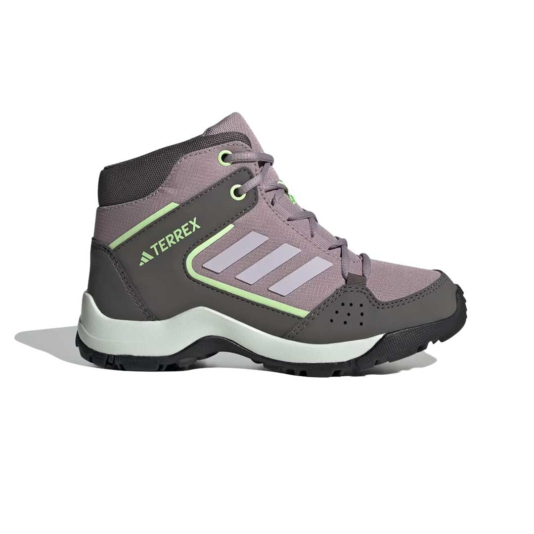 adidas Kids' (Junior) Terrex Hyperhiker Mid Hiking Shoes - Waterproof Outdoor Trekking Boots for Boys & Girls - Perfect for Mountain Trails, Camping & Adventure Hikes (IE7610)