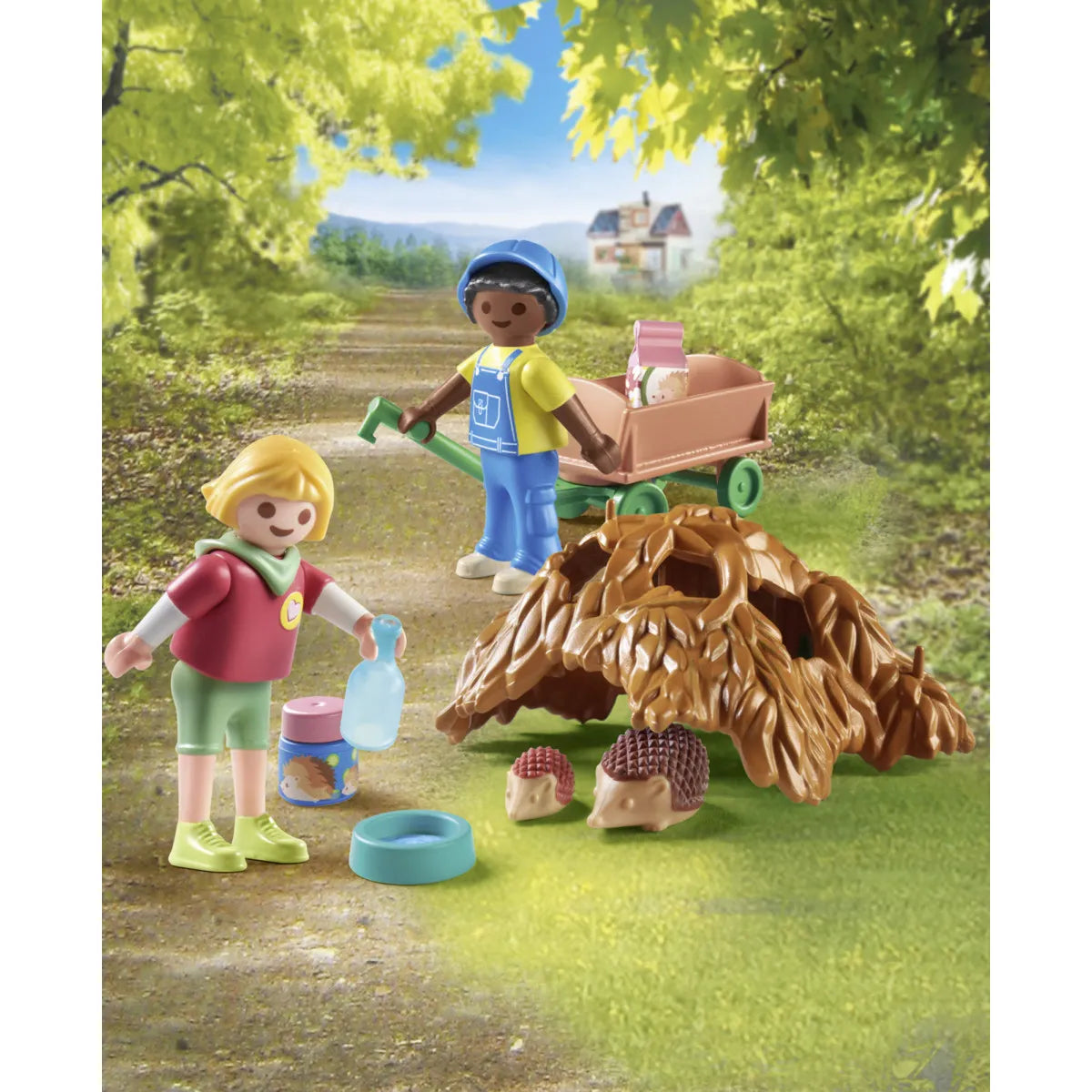 **Hedgehog Family Building Blocks Toy Set 71512 - Creative STEM Learning for Kids, Perfect for Family Bonding & Educational Play**