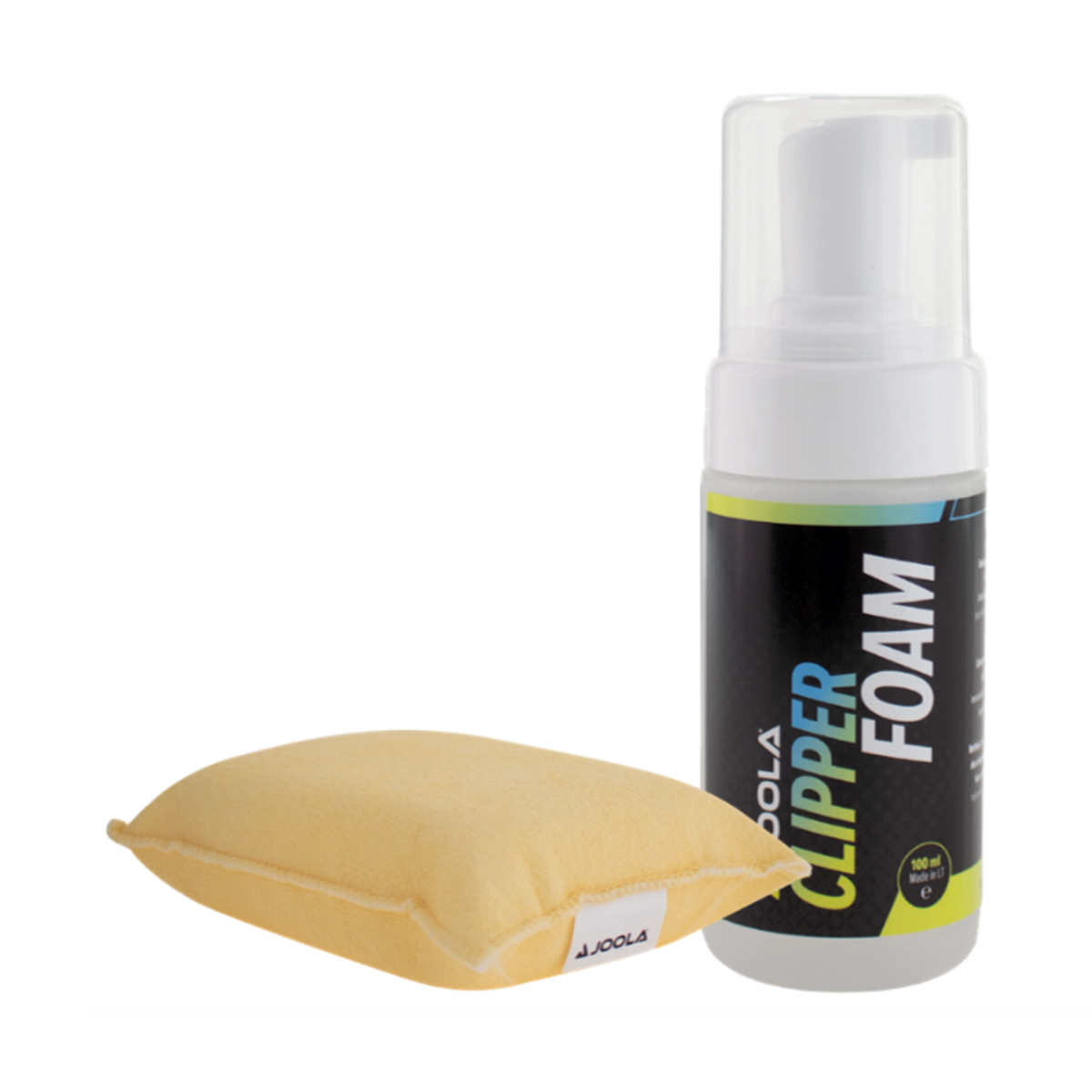 JOOLA Clipper Foam Table Tennis Rubber Cleaner Set - Premium Ping Pong Paddle Cleaner Kit for Tournament & Practice - Keep Your Racket Grippy & Clean for Better Spin & Control