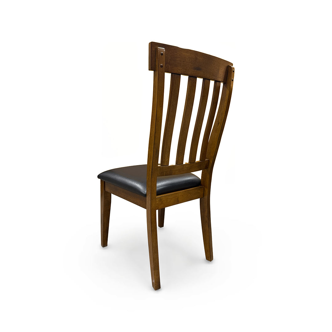 Mariposa Slatback Chair - Modern Wooden Dining Chair for Kitchen, Patio & Outdoor Use - Comfortable & Stylish Home Furniture