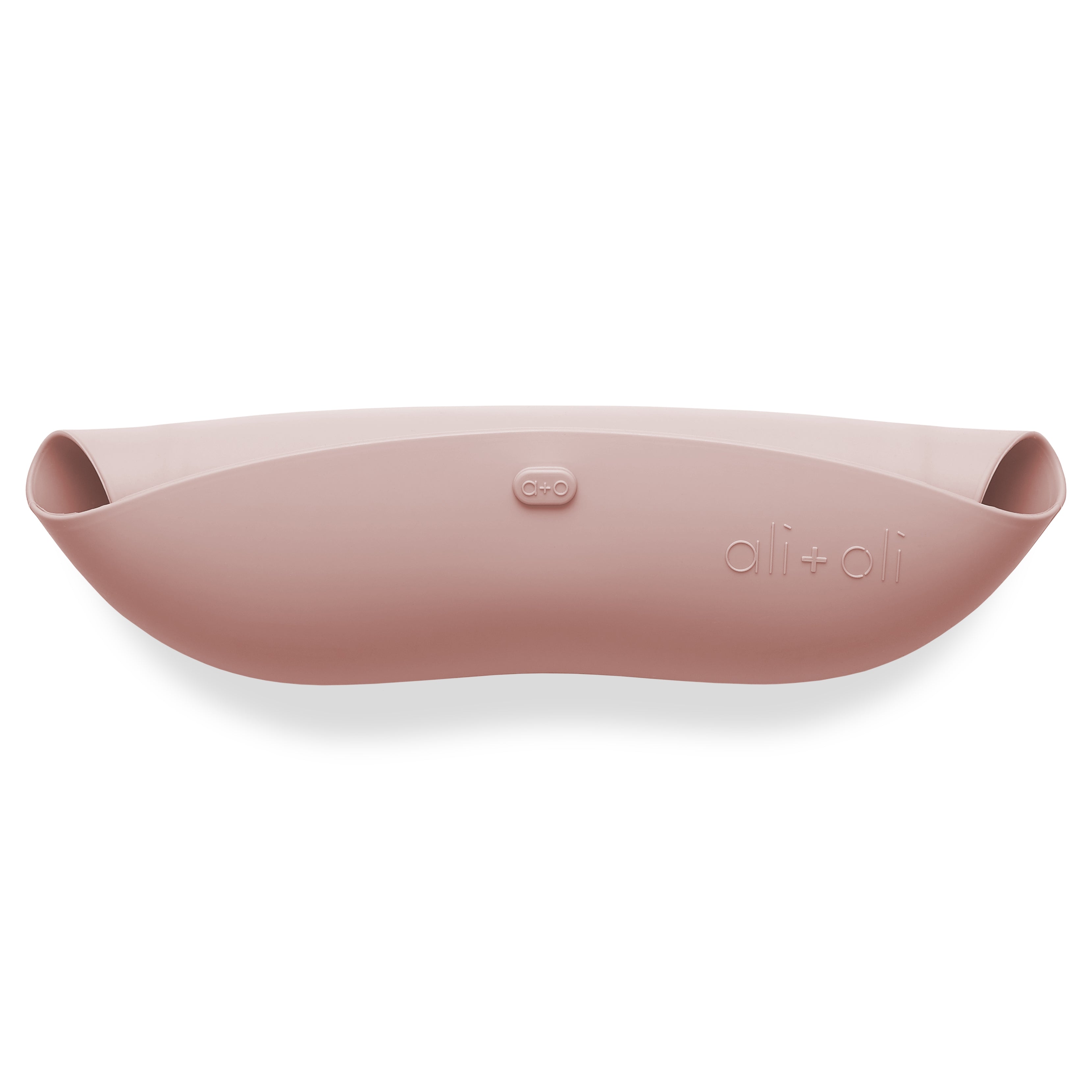 Soft Blush Silicone Baby Bib - Waterproof & Easy Clean Feeding Bib for Infants & Toddlers - Perfect for Mealtime, Snacks & Messy Play
