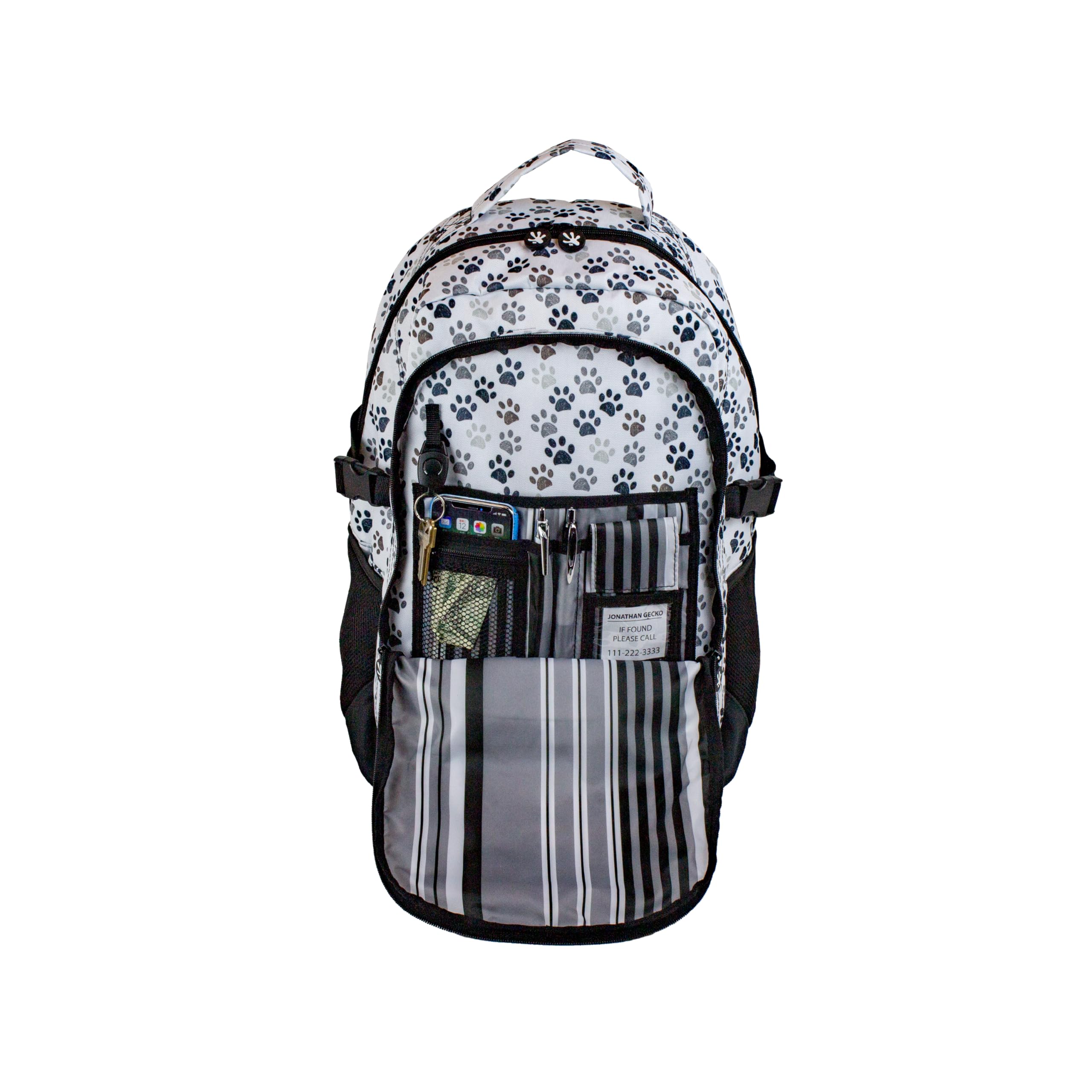 Geckobrands Endurance Backpack - Lightweight Waterproof Laptop Backpack with Multiple Compartments, Durable Travel Backpack for Men & Women - Perfect for Work, School, Hiking and Daily Commute