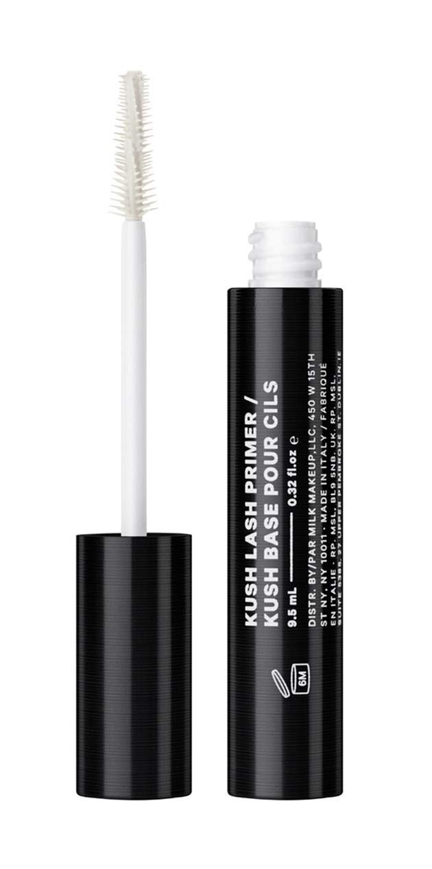 Milk Kush Lash Mascara Primer Base - White Widow Full Size Volumizing & Lengthening Eyelash Primer for Dramatic Lashes | Perfect for Night Out & Special Occasions