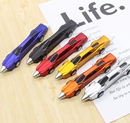 4PCS Sports Car Ballpoint Pens - Cool Racing Car Design Novelty Pens for Kids, Fun School Supplies, Office & Gifts - Perfect for Writing, Collecting & Car-Themed Parties