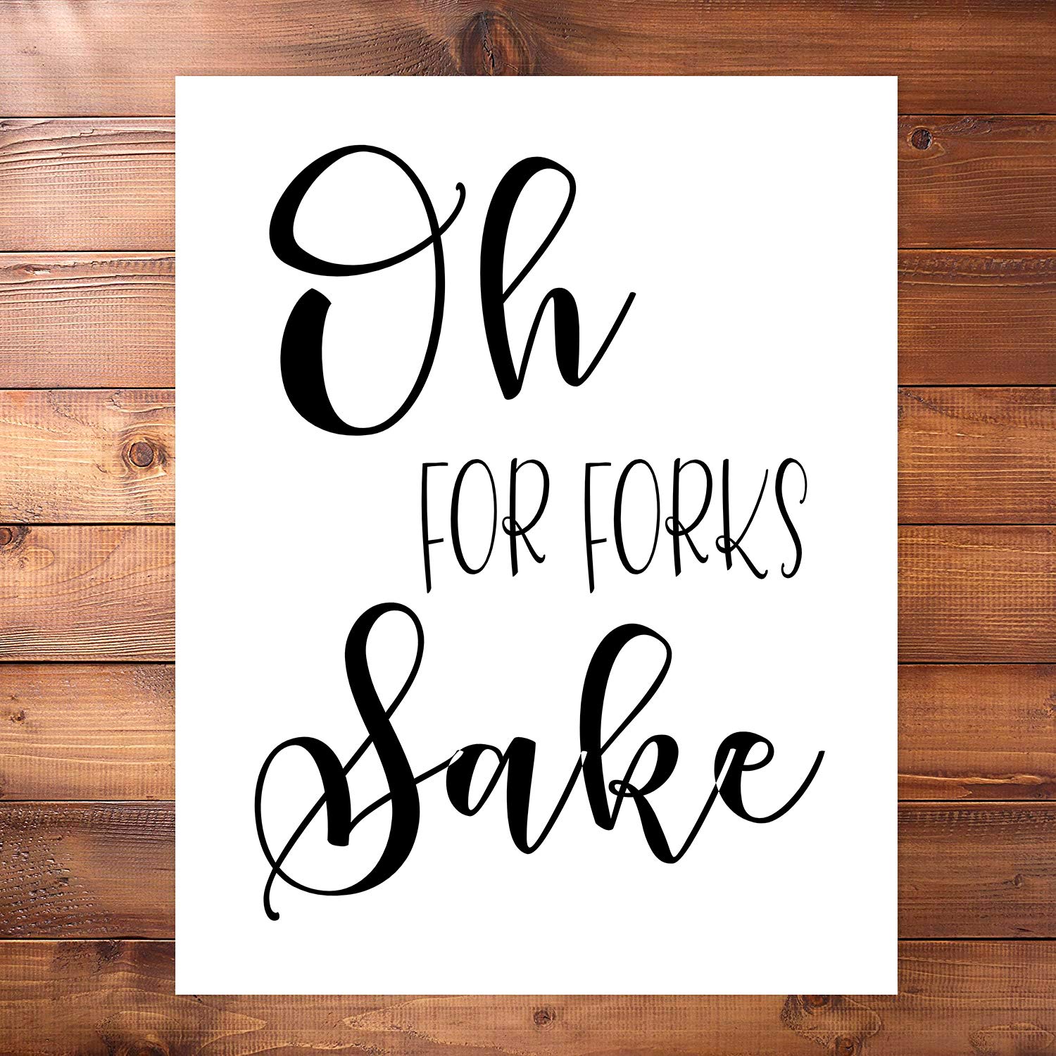 Set of 4 Kitchen Quotes & Sayings Art Prints - 8x10 Unframed Wall Decor | Inspirational Kitchen Wall Art for Home, Office & Gifts | Perfect for Farmhouse, Modern & Rustic Kitchen Decor