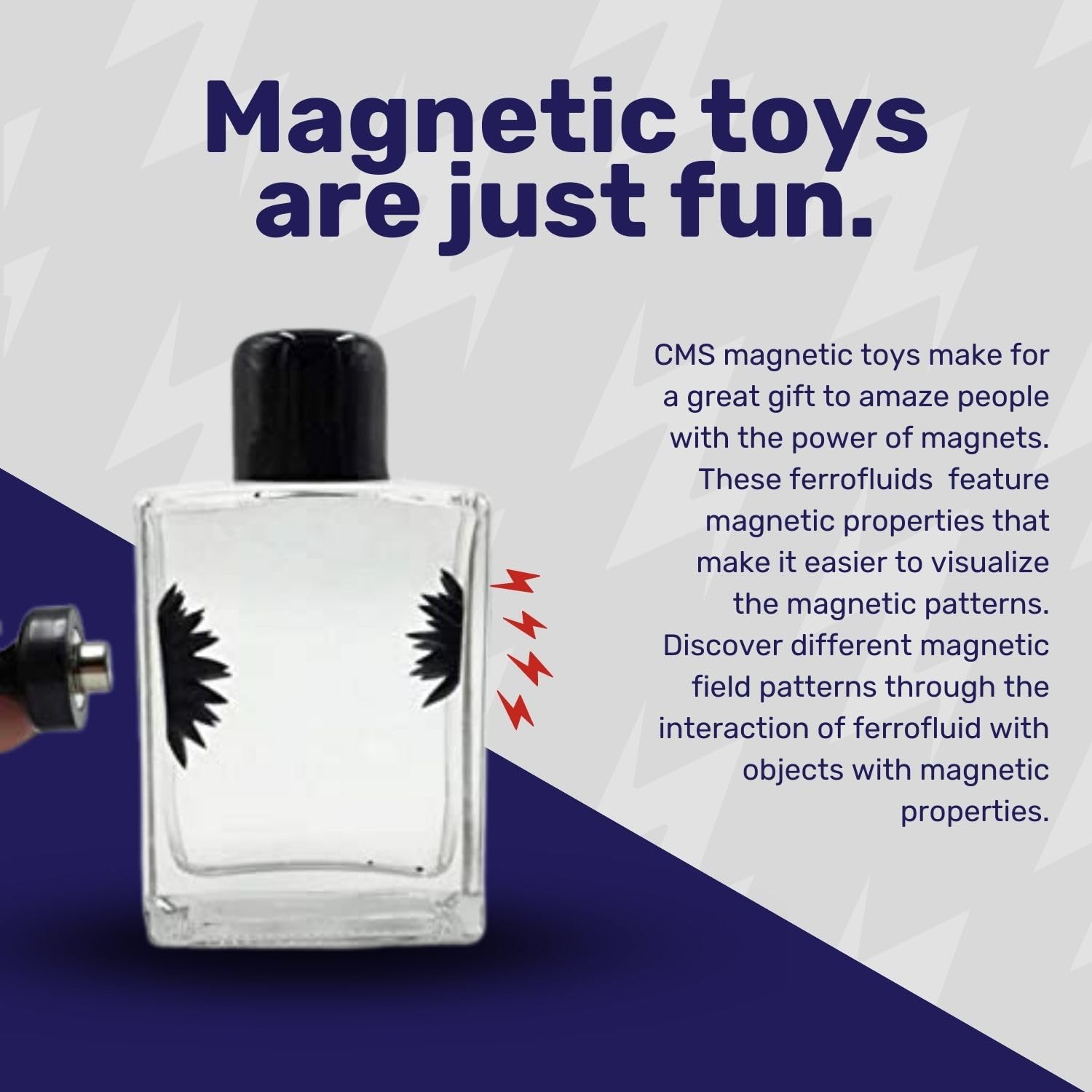 Ferrofluid Science Kit (2oz) - Magnetism Experiment for Education - STEM Learning Tool