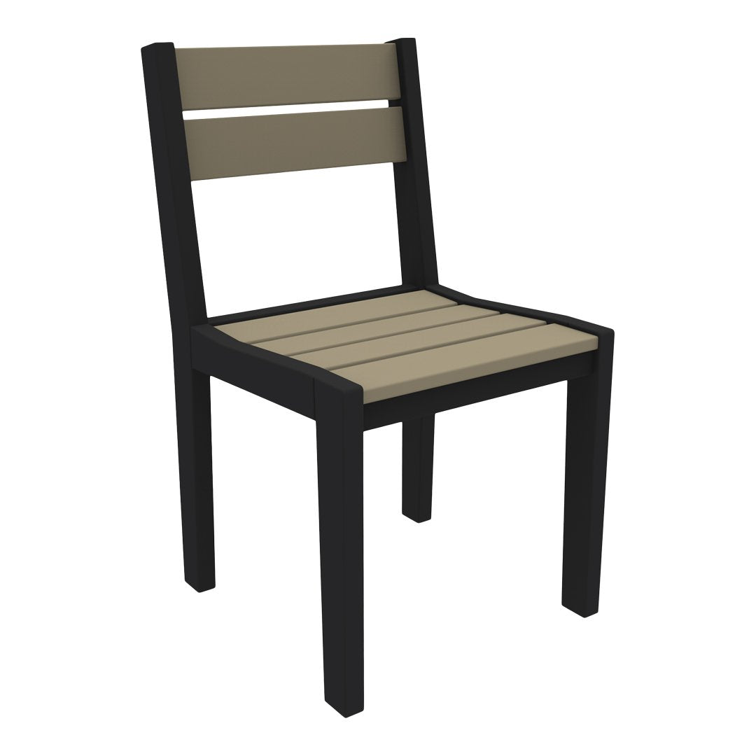 Stylish Coastline Cafe Dining Chair - Modern Wooden Bistro Chair for Kitchen, Restaurant & Patio - Perfect for Home, Cafe & Outdoor Dining