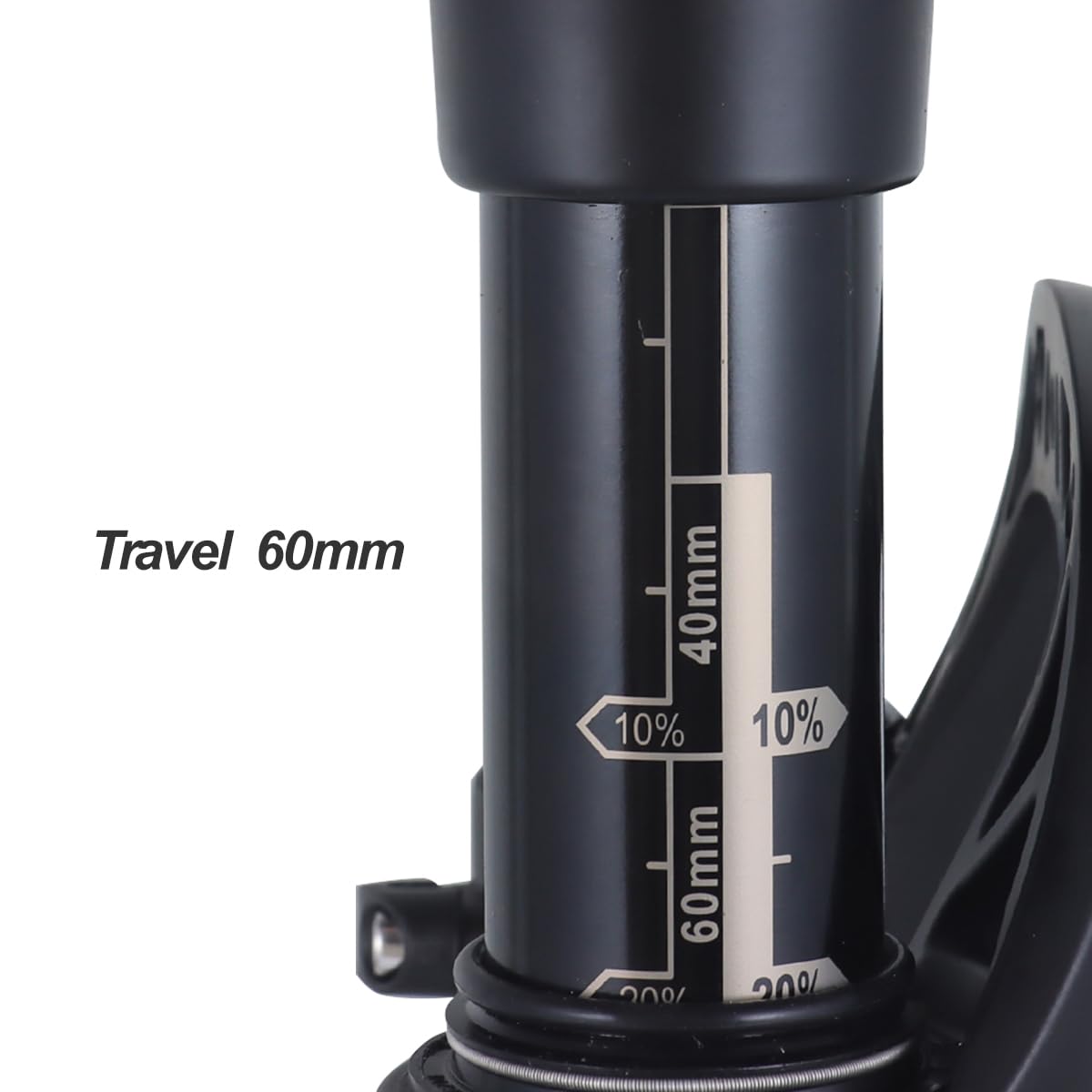 BOLANY 700C Mountain Bike Suspension Fork - 60mm Travel, Disc Brake Compatible, XC Air Fork with Manual Lock, 100*12mm Thru Axle - Perfect for Off-Road Cycling & Trail Adventures