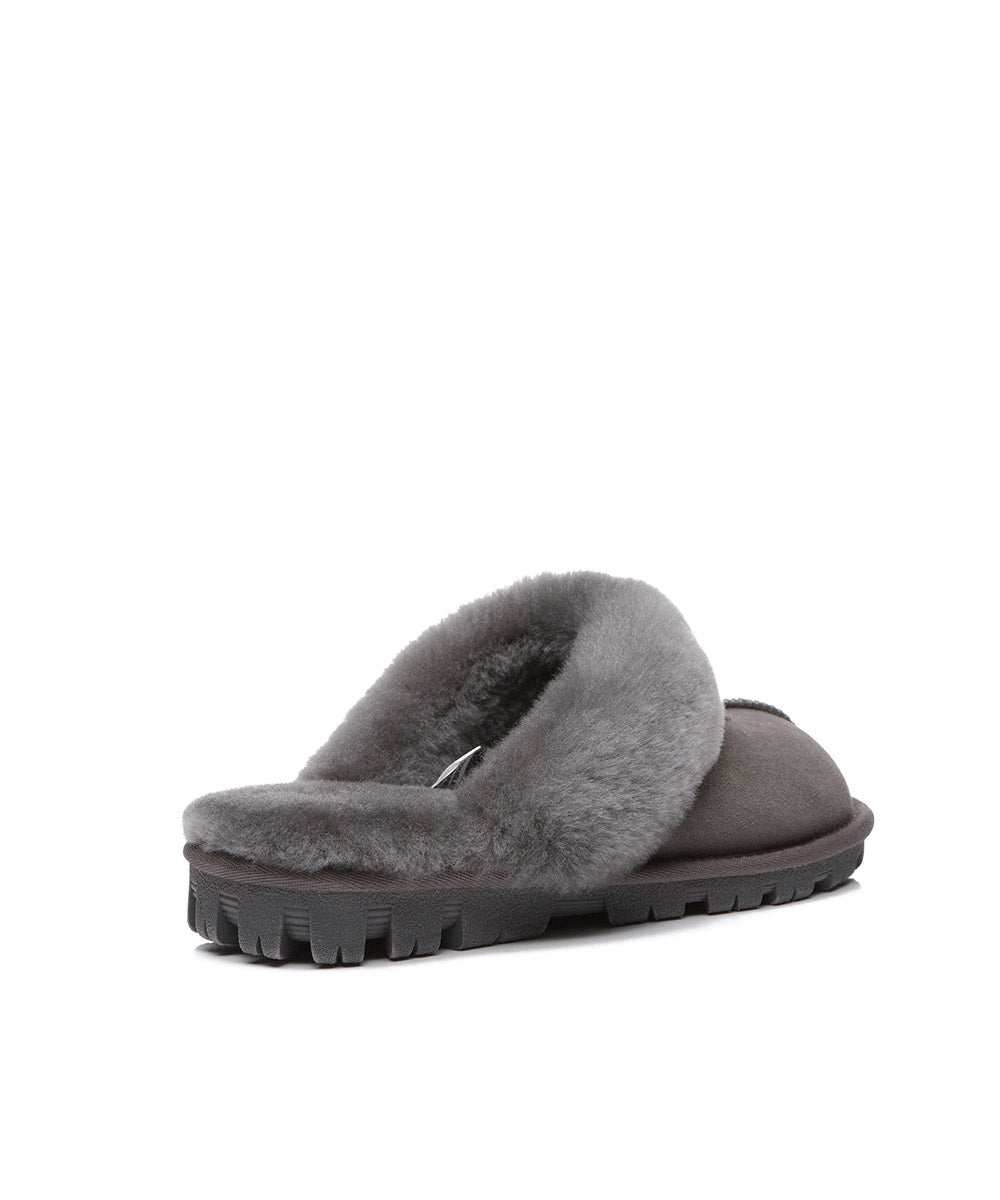 Men's UGG Scuff Slippers - Cozy Indoor/Outdoor House Shoes for Winter Comfort - Perfect for Lounging at Home, Running Errands & Cold Weather Wear